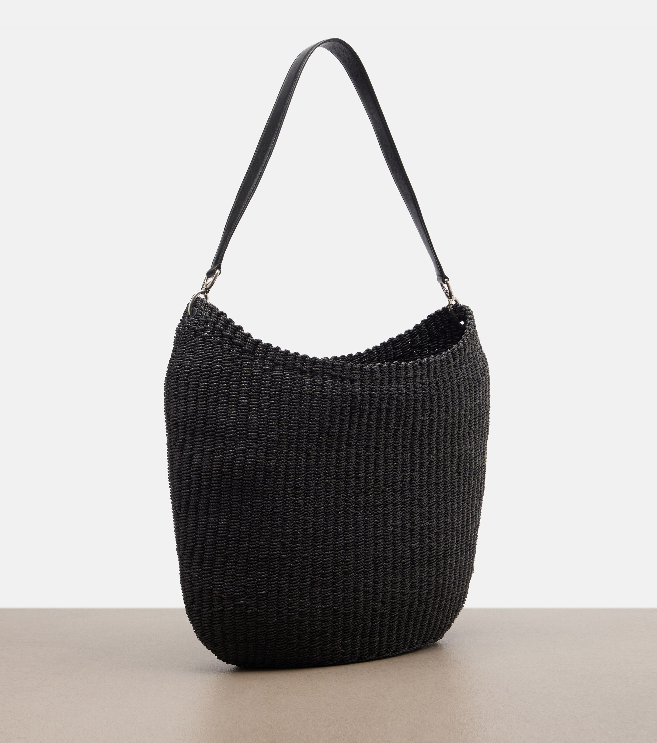 PHOEBE PHILO Small Slope Sling woven shoulder bag thumbnail