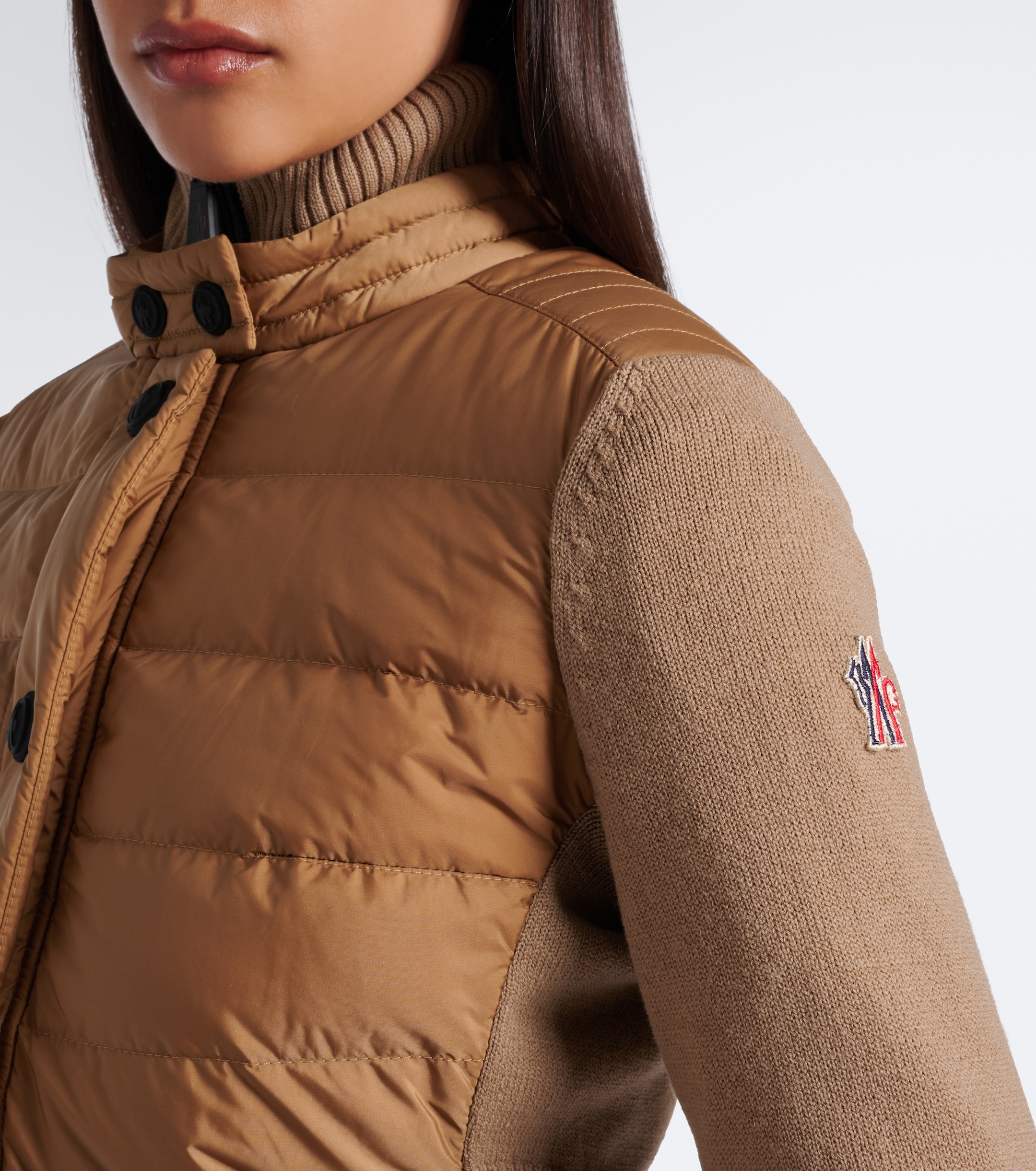 MONCLER GRENOBLE Moncler Grenoble Down-paneled cardigan