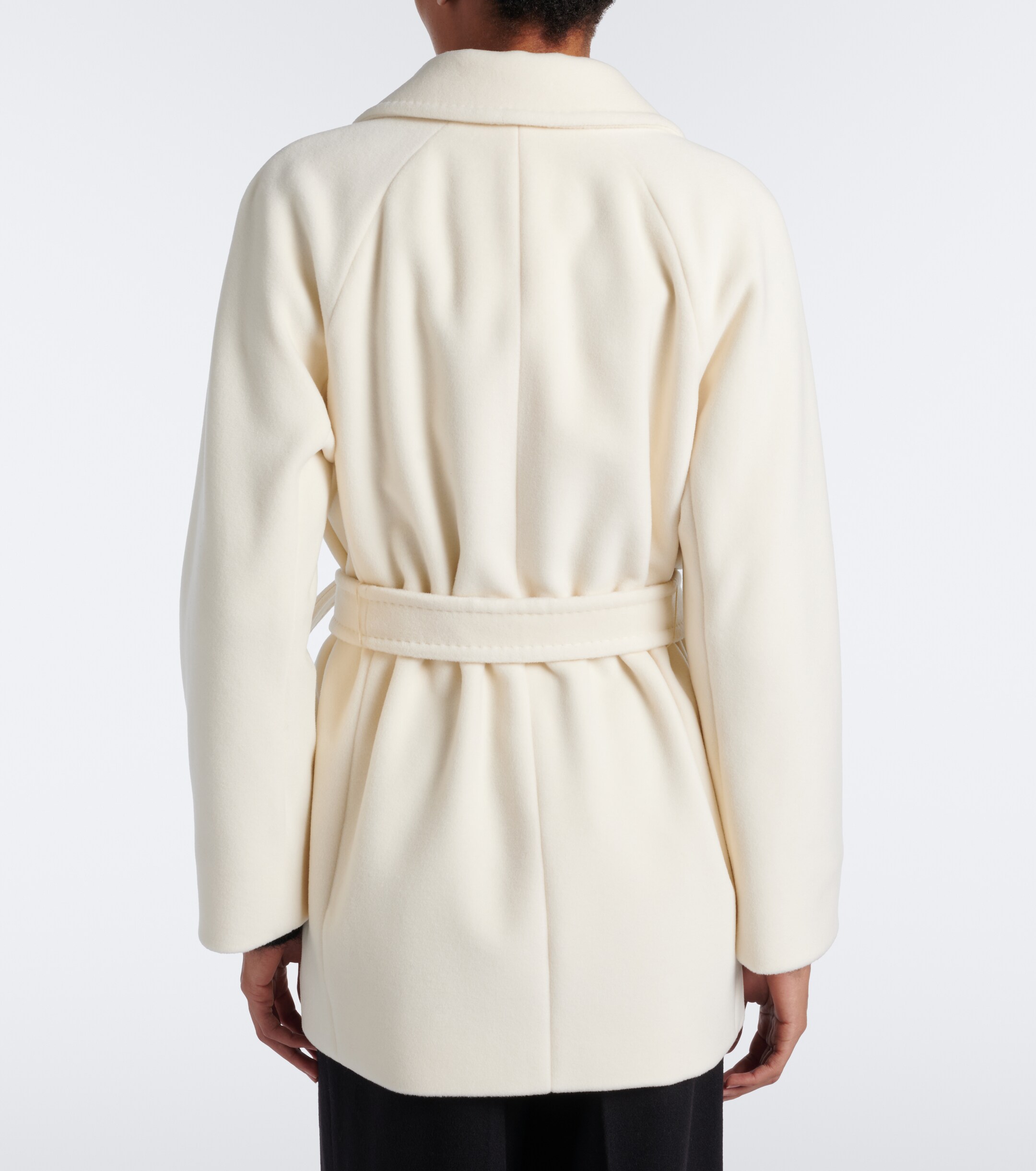 Max Mara Max Mara Virgin wool wrap coat