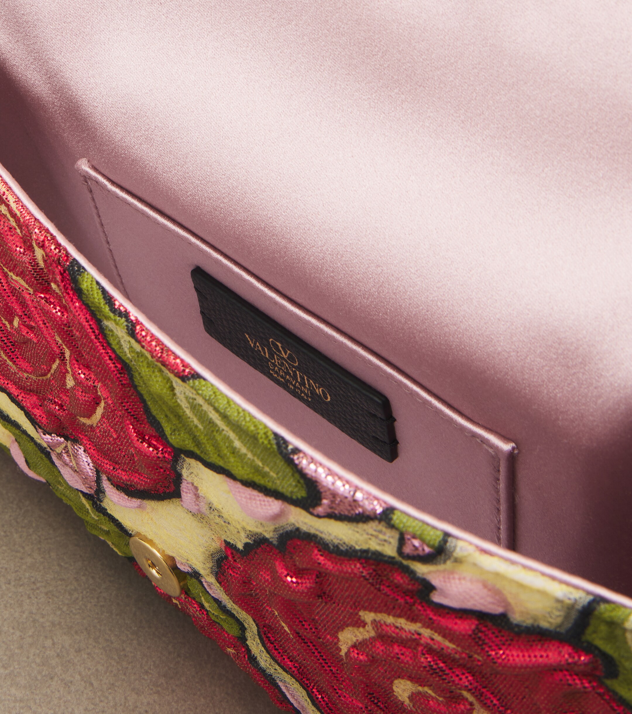 Valentino Garavani DeVain Small floral jacquard shoulder bag thumbnail