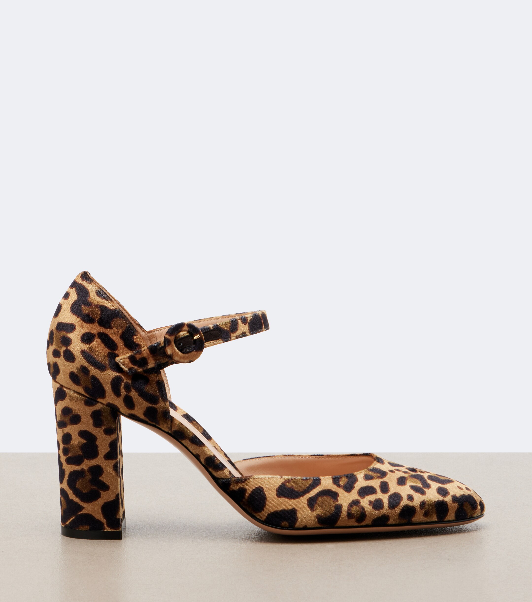 GIANVITO ROSSI Gianvito Rossi Leopard-print velvet pumps