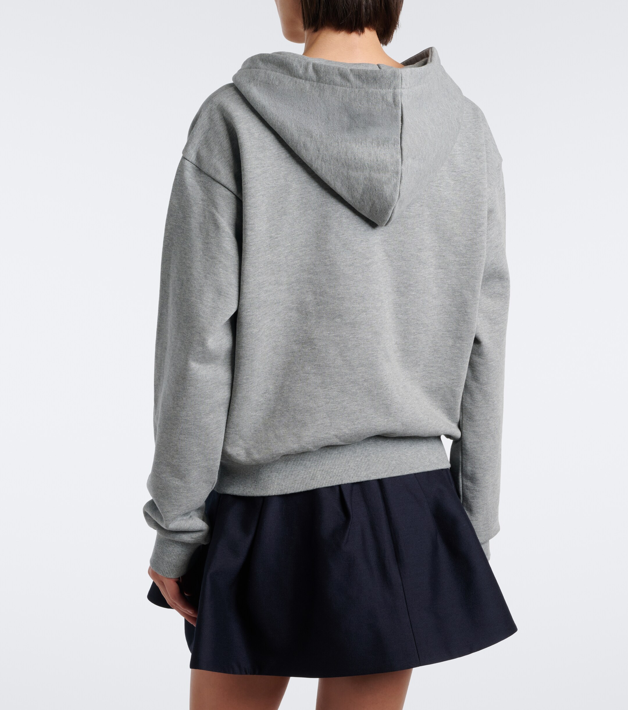 SHUSHU/TONG Shushu/Tong Bow-detail cotton hoodie