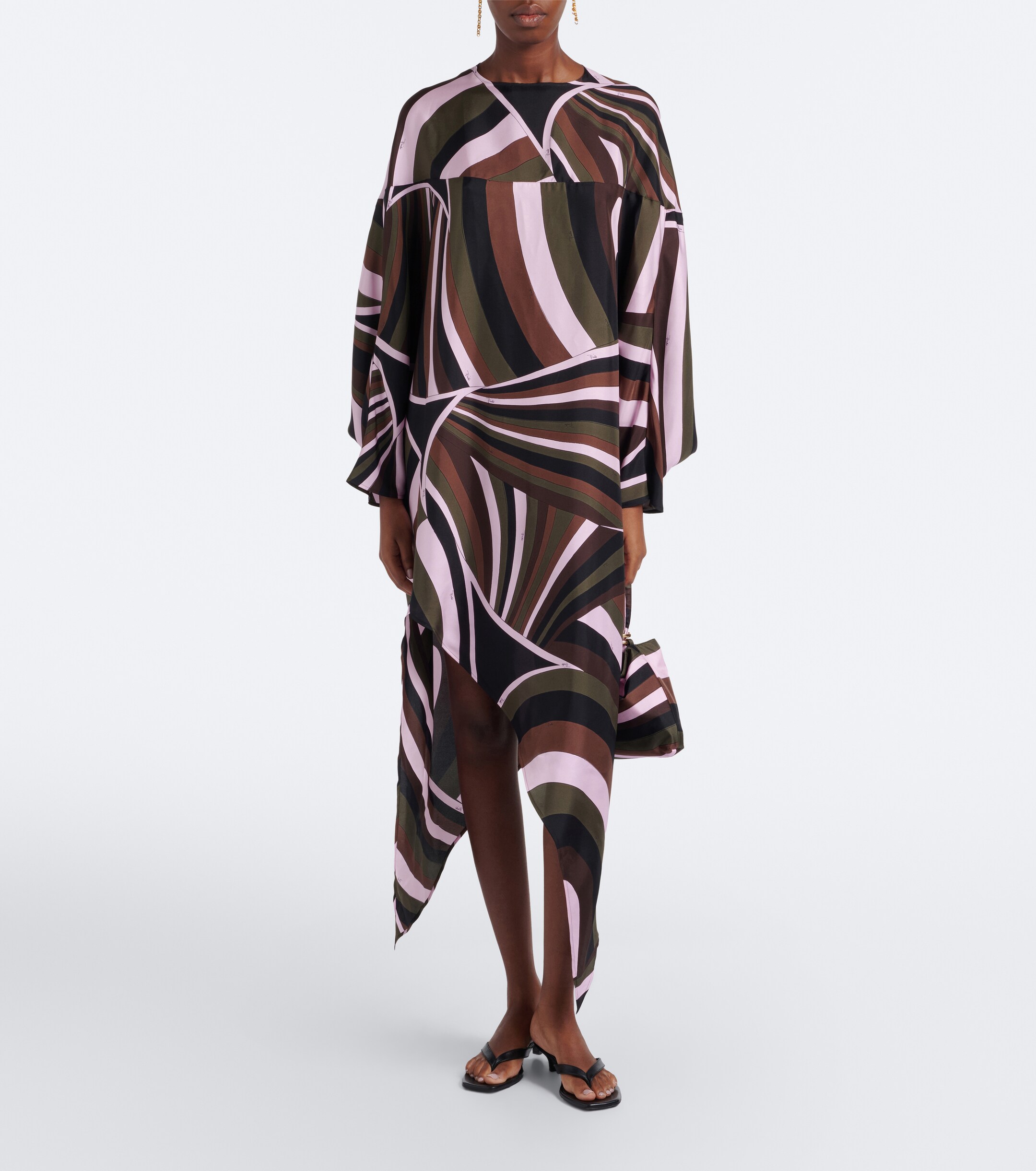 Pucci Pucci Iride crêpe de chine silk kaftan