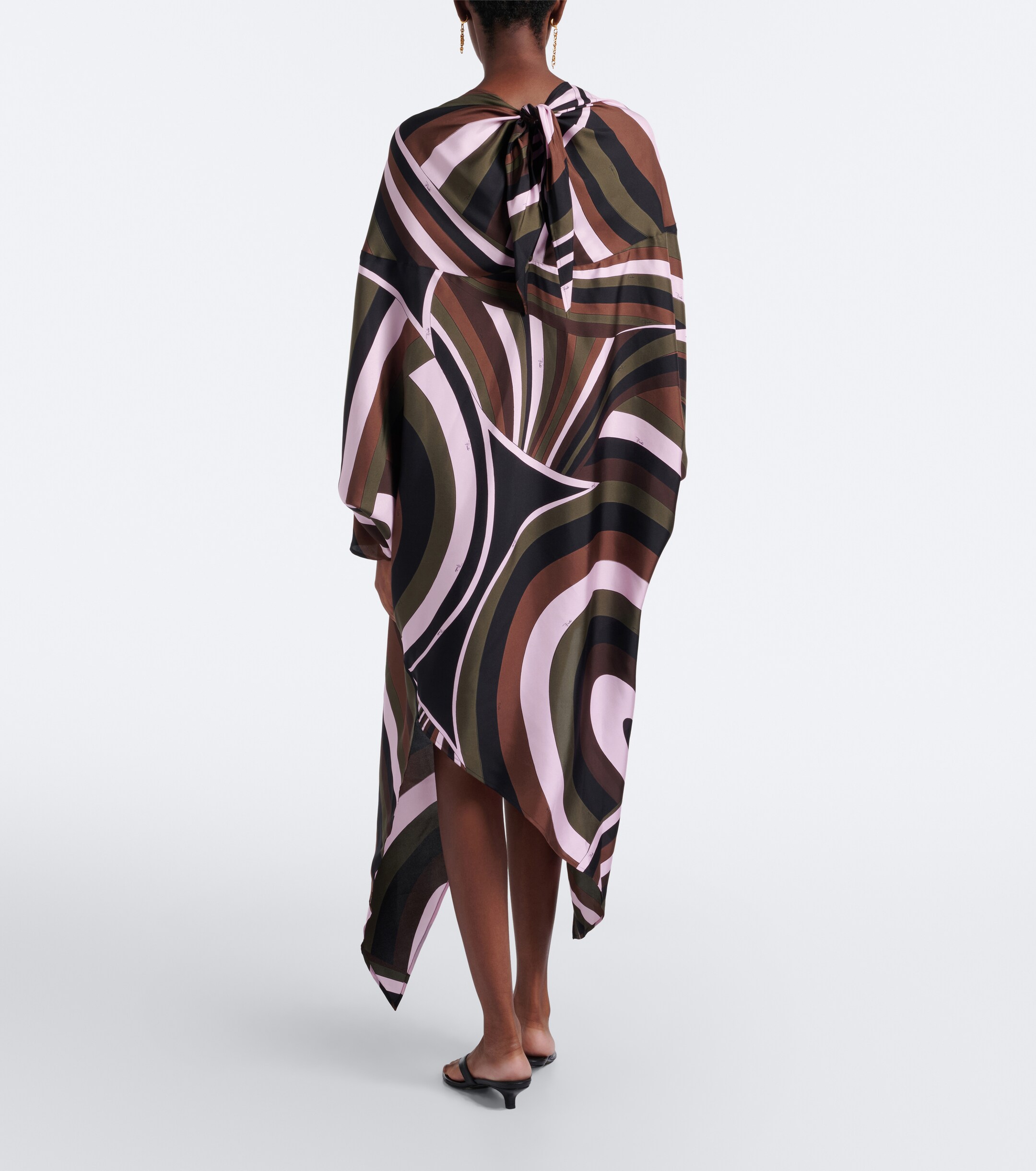 Pucci Pucci Iride crêpe de chine silk kaftan