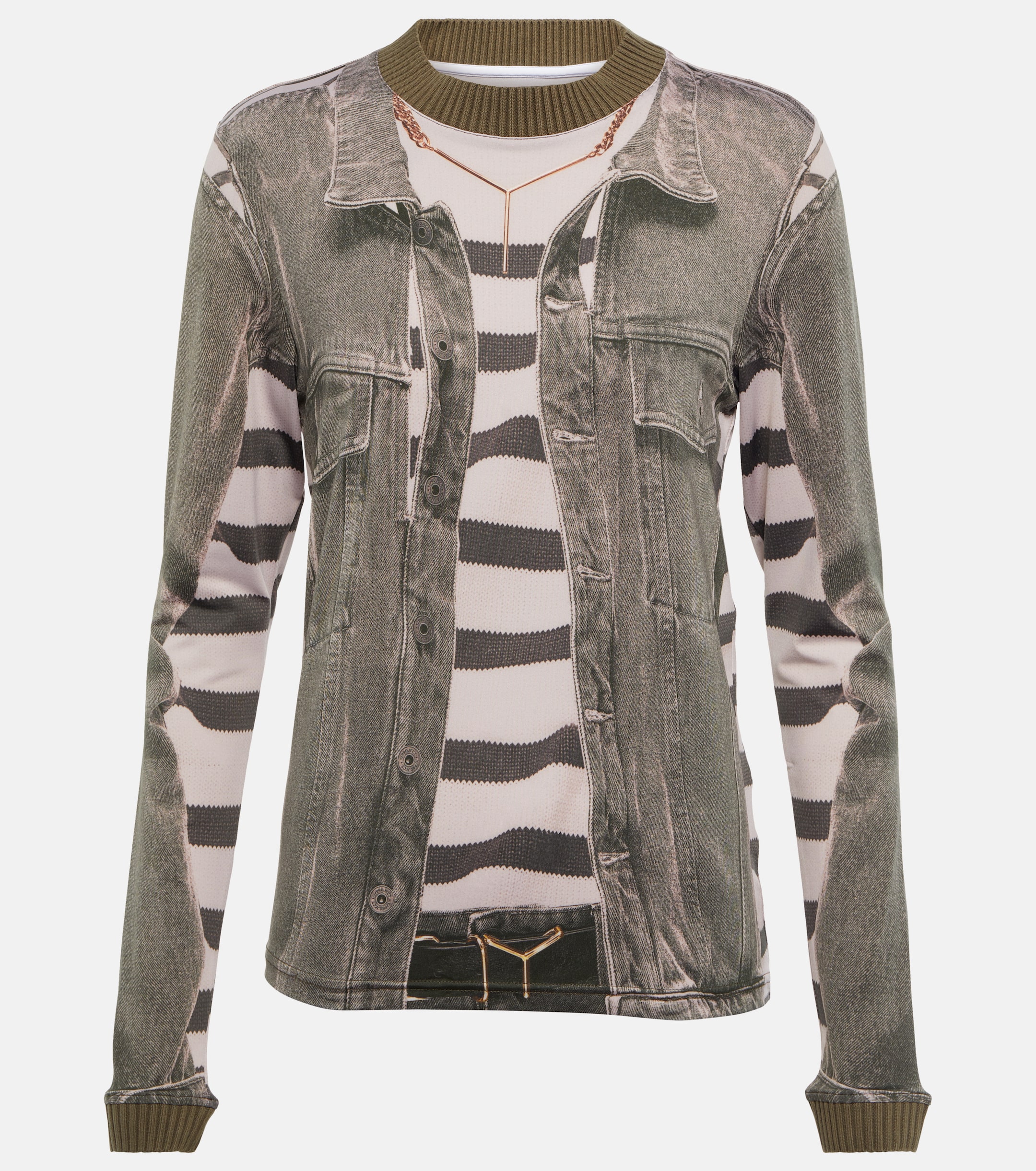 Y/Project Printed top