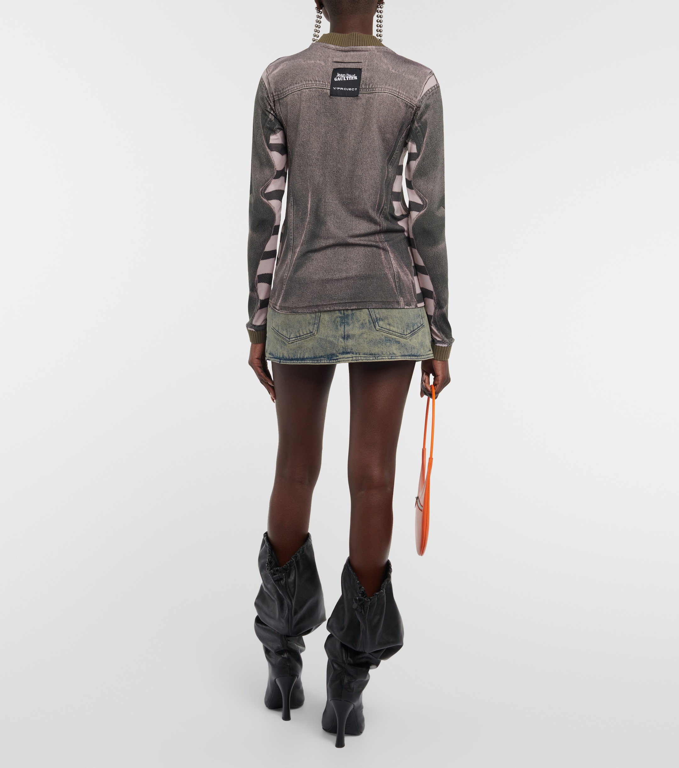 Y/Project Printed top