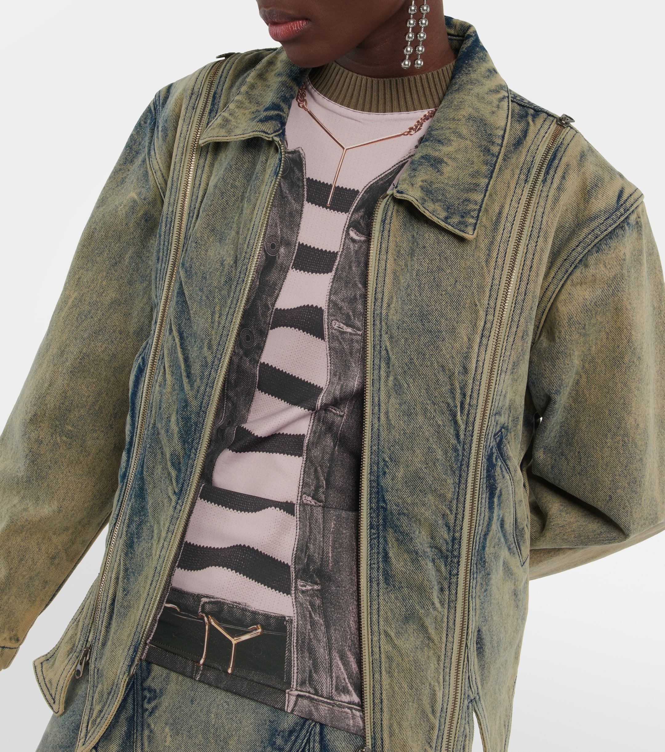 Y/Project Printed top