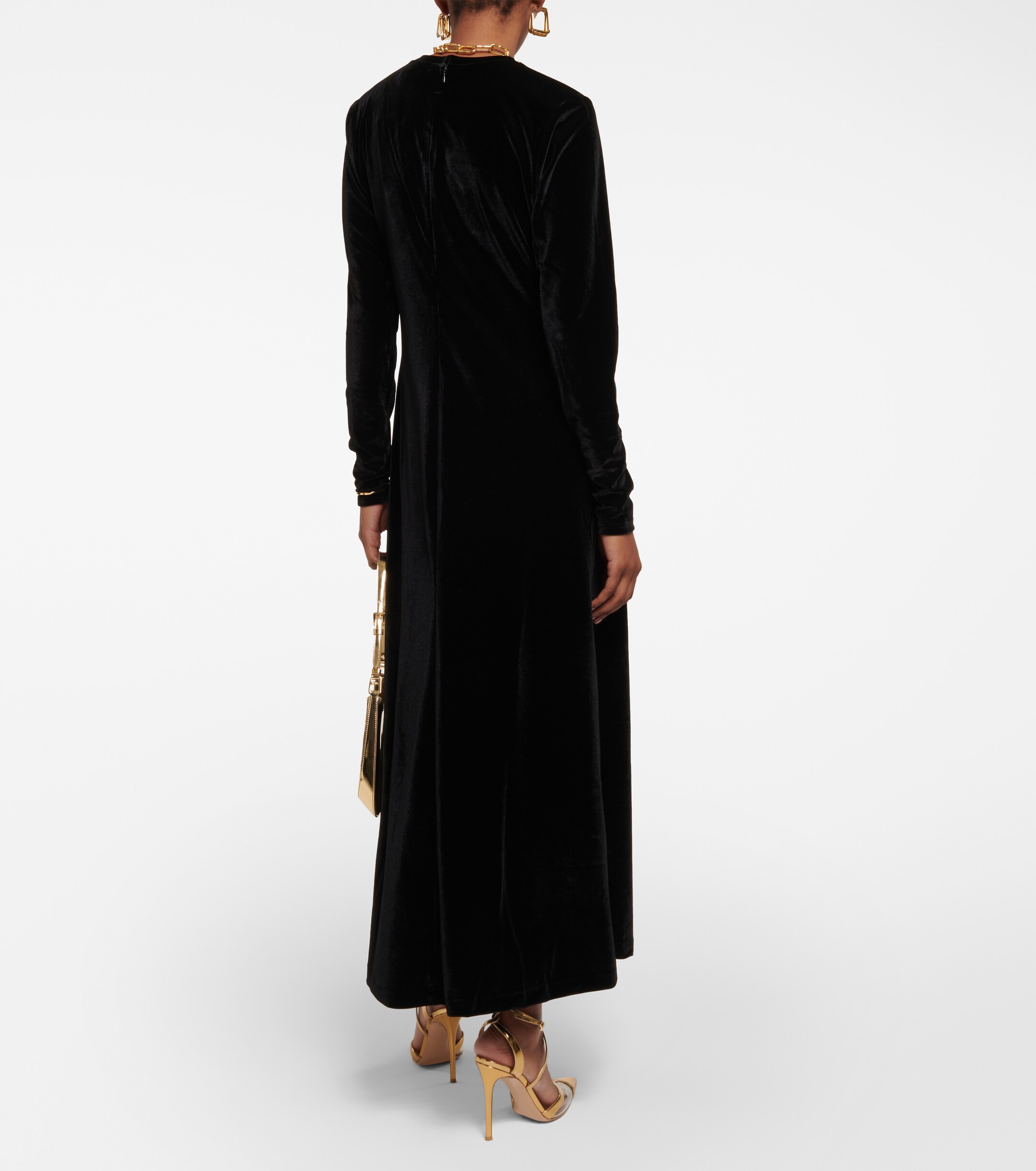 Polo Ralph Lauren Velvet maxi dress
