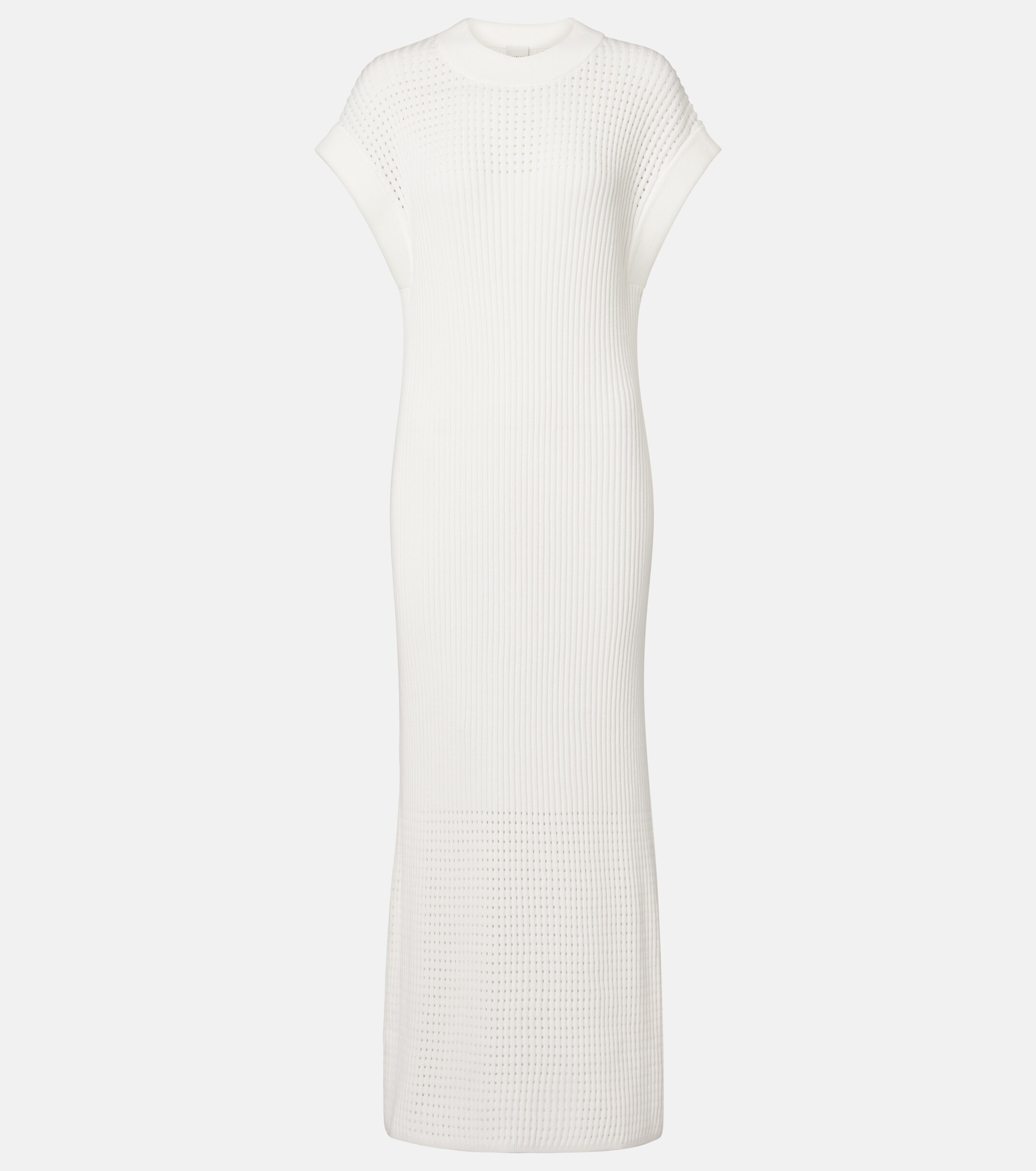 Varley Varley Cheston pointelle cotton maxi dress