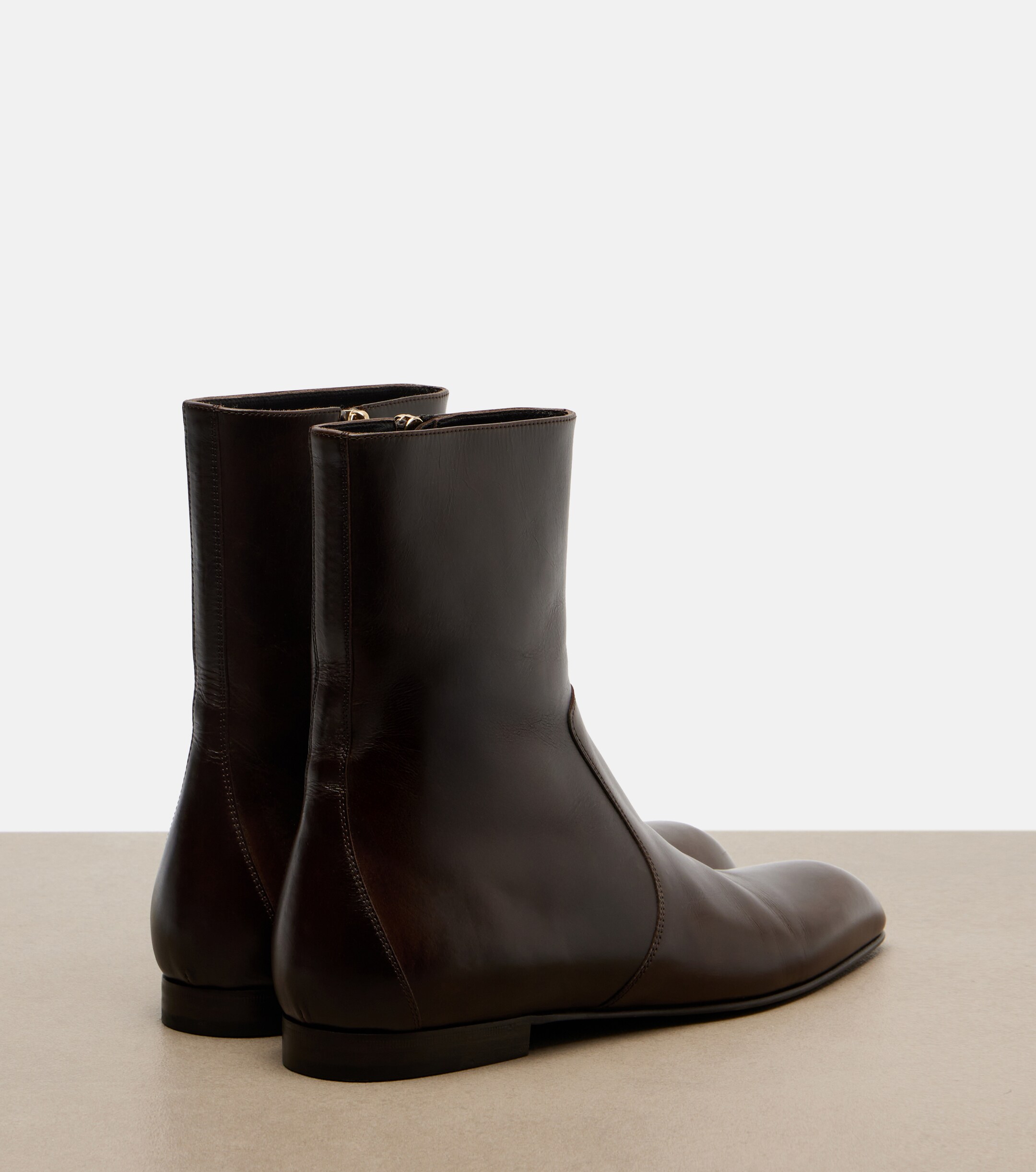 KHAITE Khaite Colt leather ankle boots