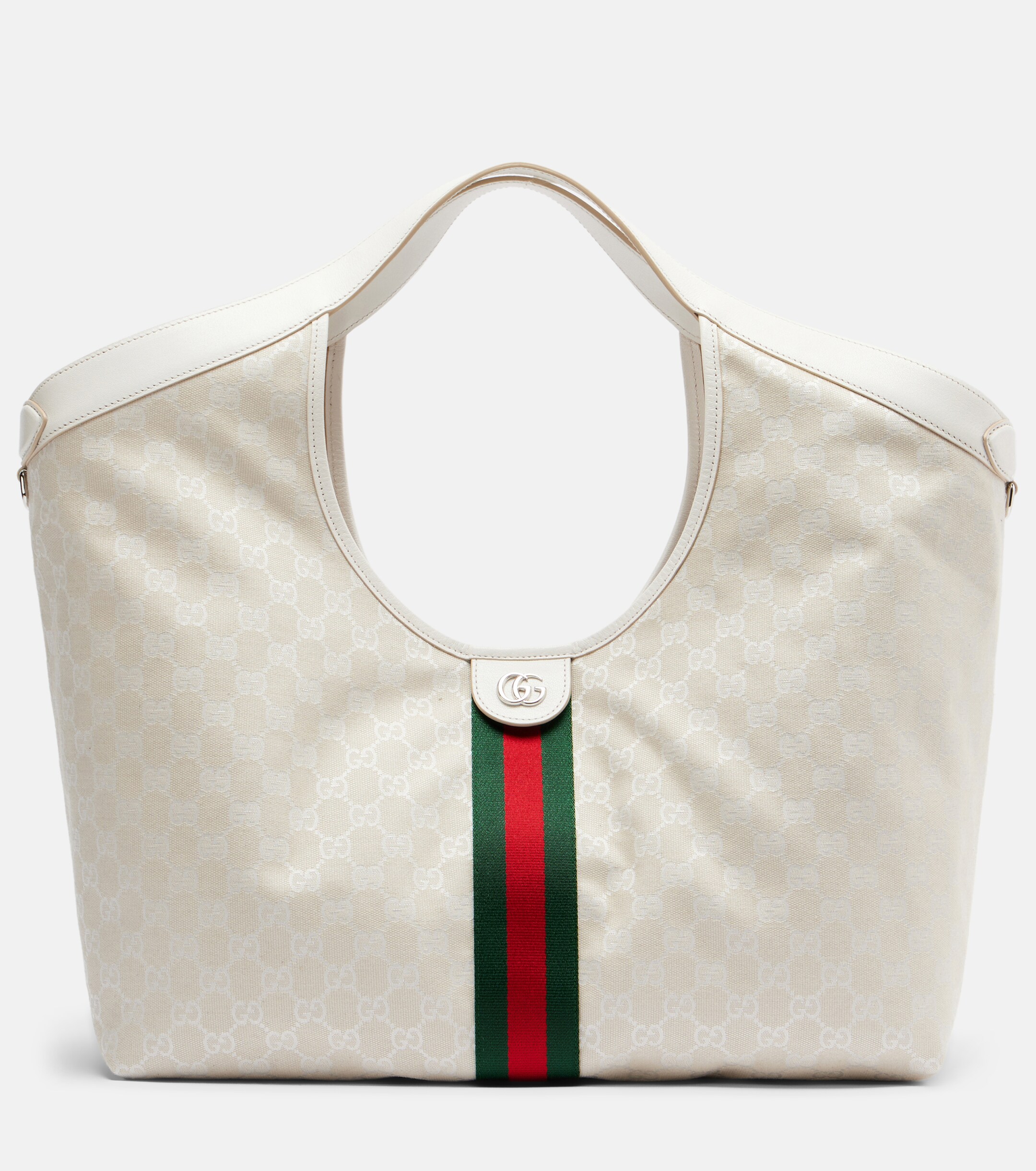 Gucci Gucci Giglio Large GG canvas tote bag