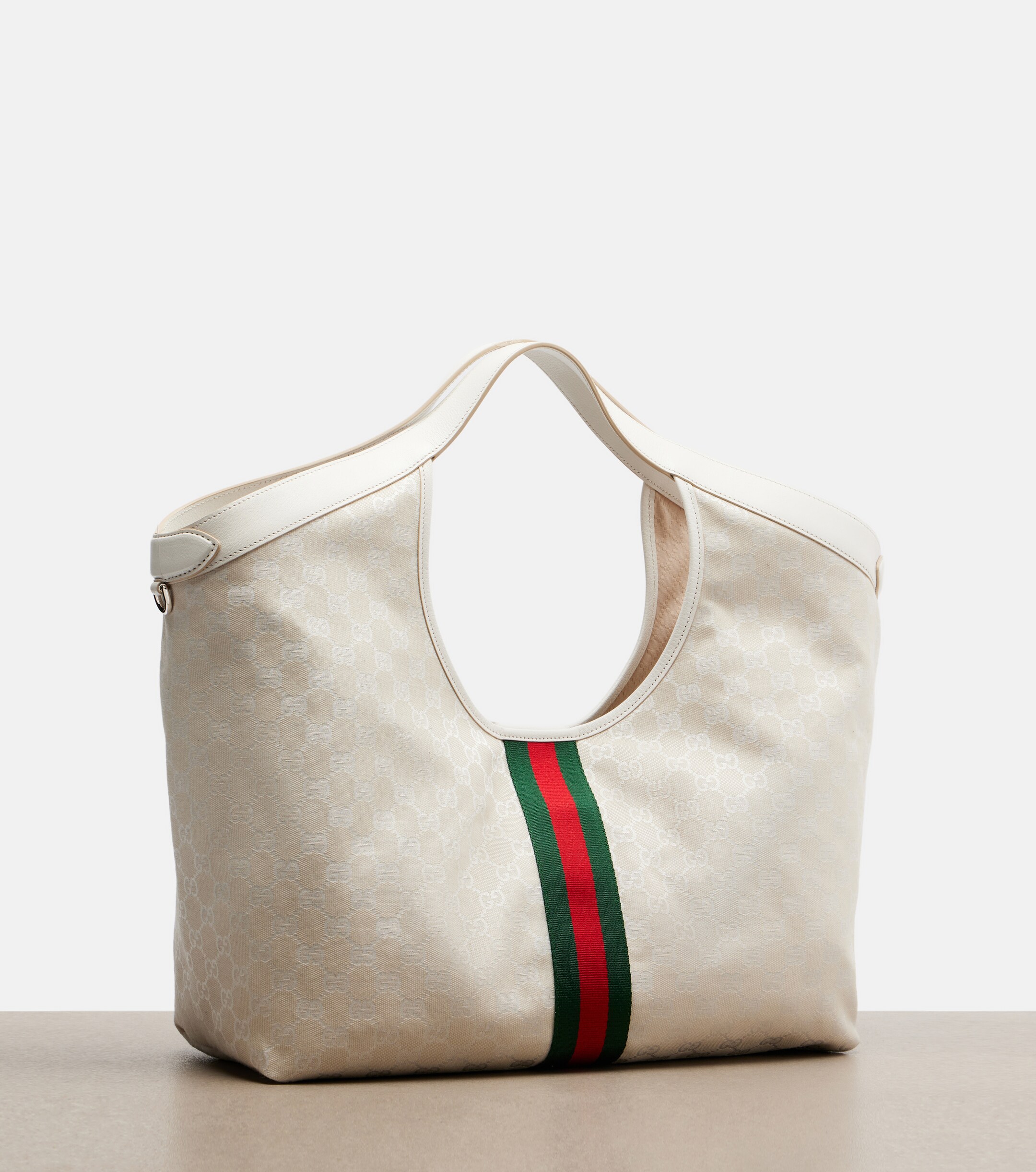 Gucci Gucci Giglio Large GG canvas tote bag