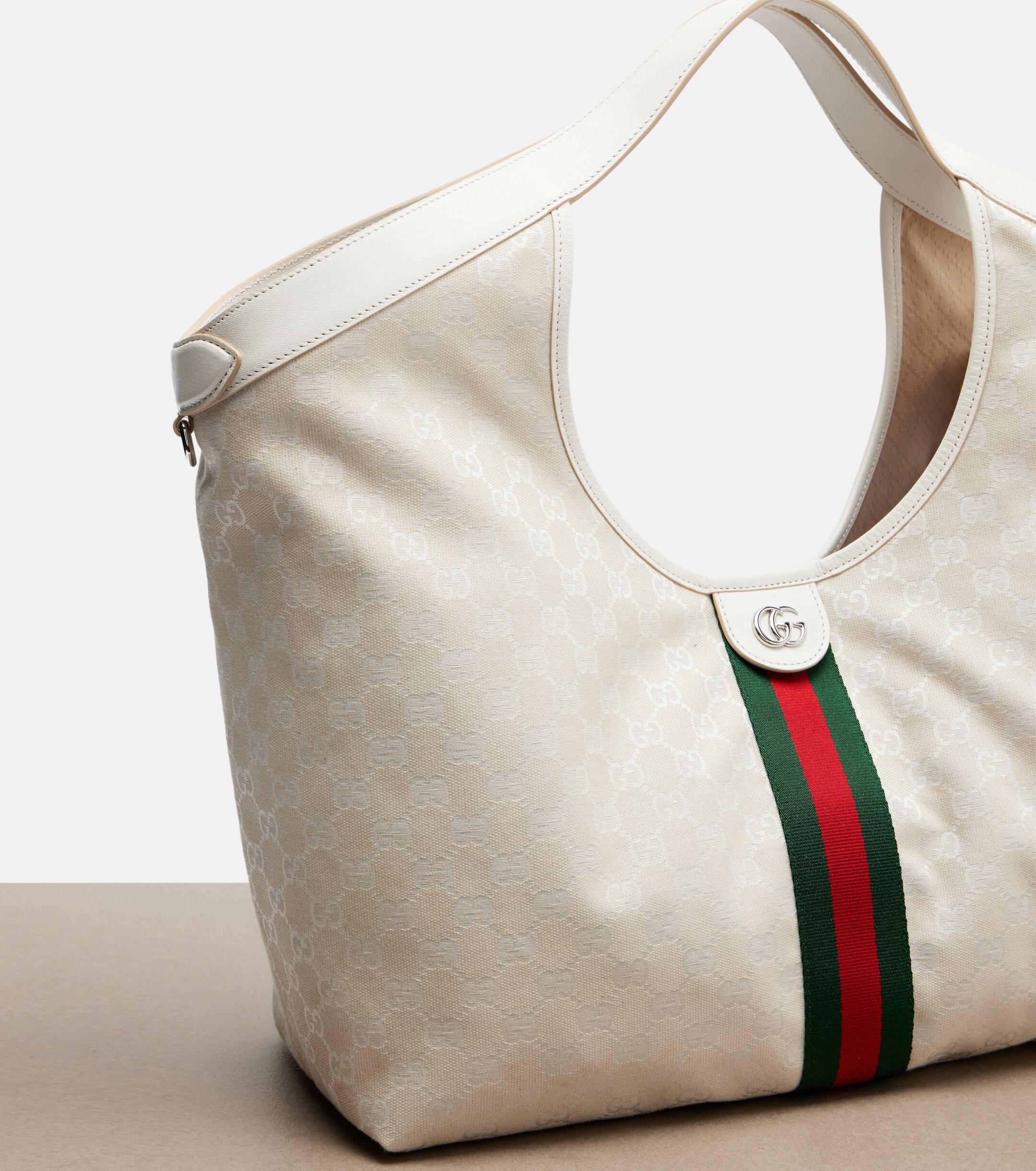 Gucci Gucci Giglio Large GG canvas tote bag