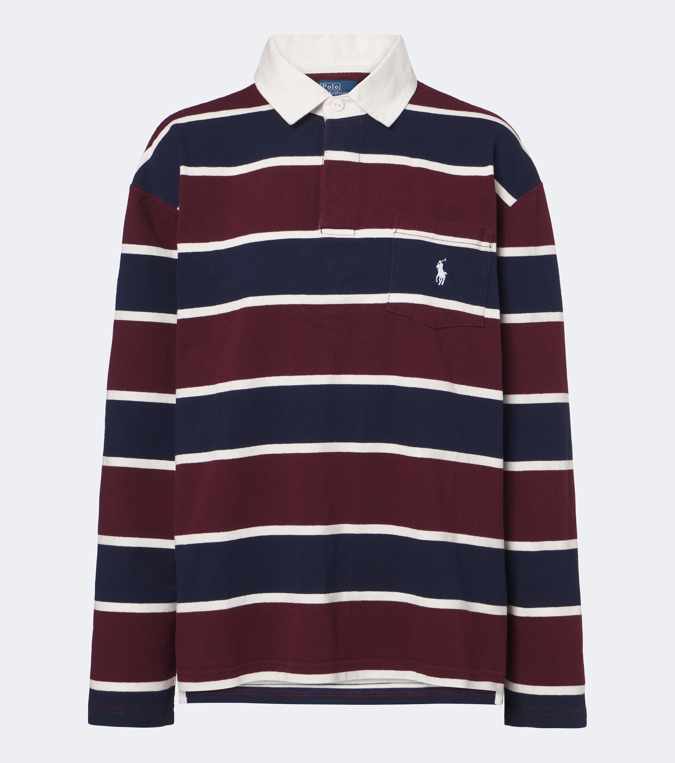 Polo Ralph Lauren Polo Ralph Lauren Striped cotton jersey polo shirt