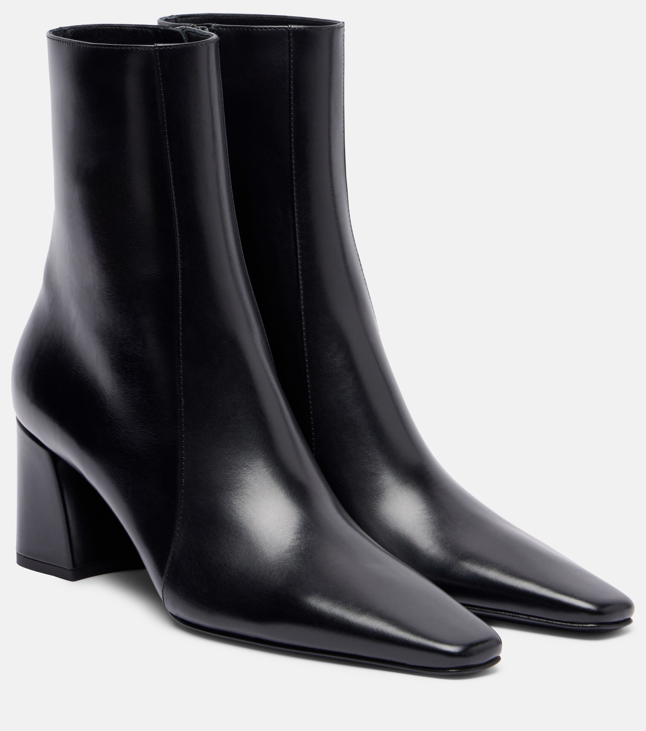 Saint Laurent - Rainer leather ankle boots | Plush