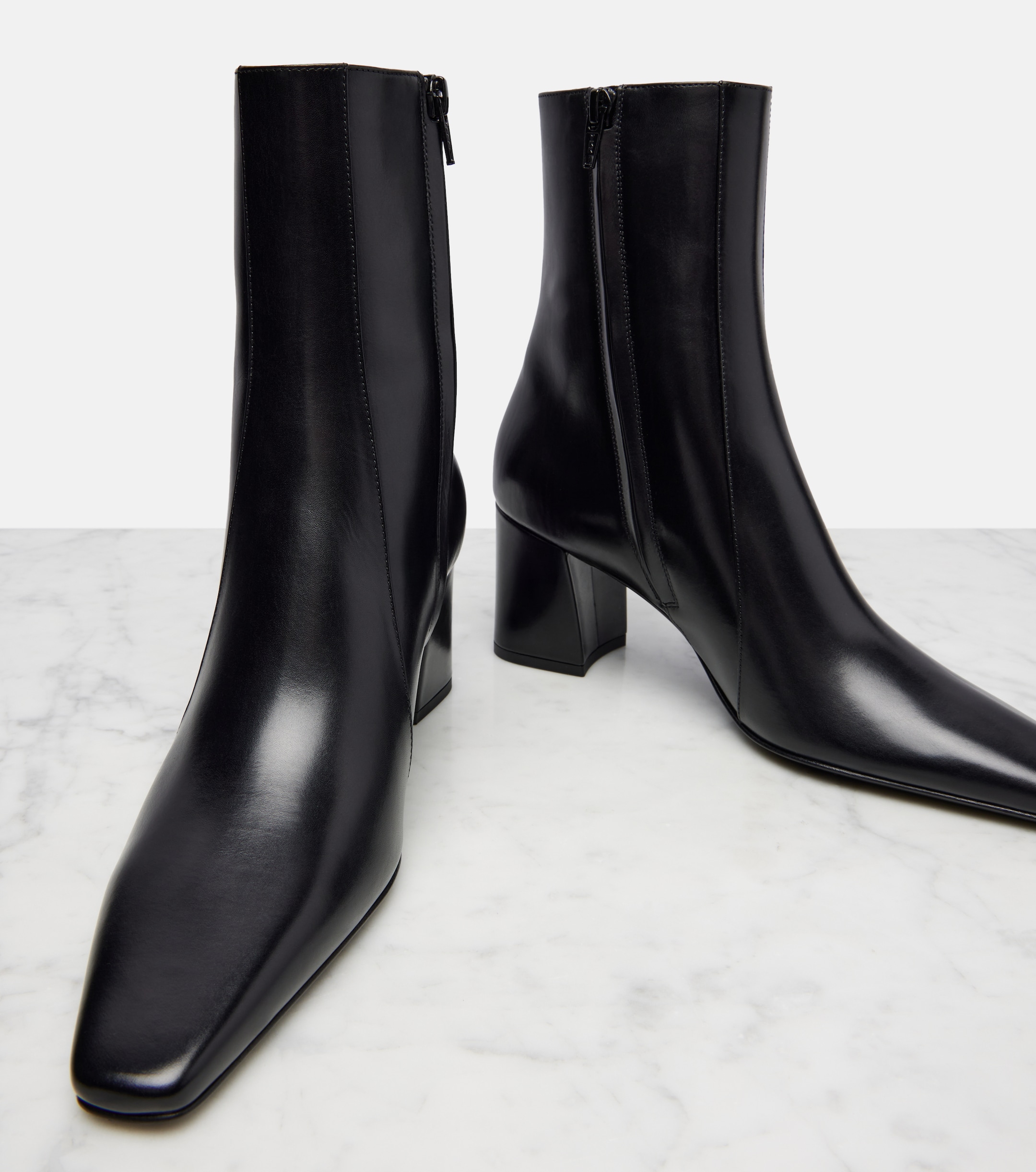 Saint Laurent - Rainer leather ankle boots | Plush