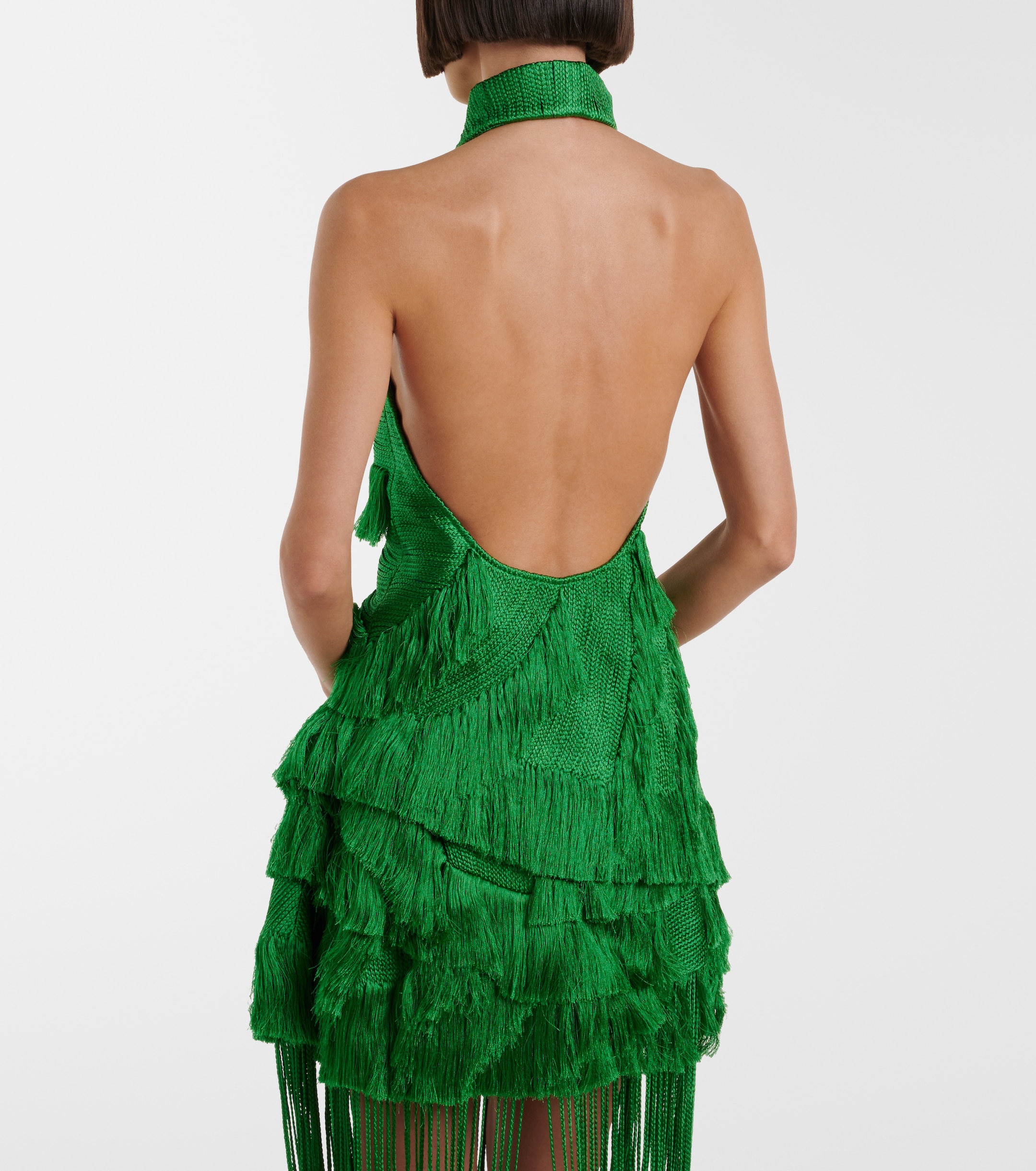 Xu Zhi Fringed asymmetric top thumbnail