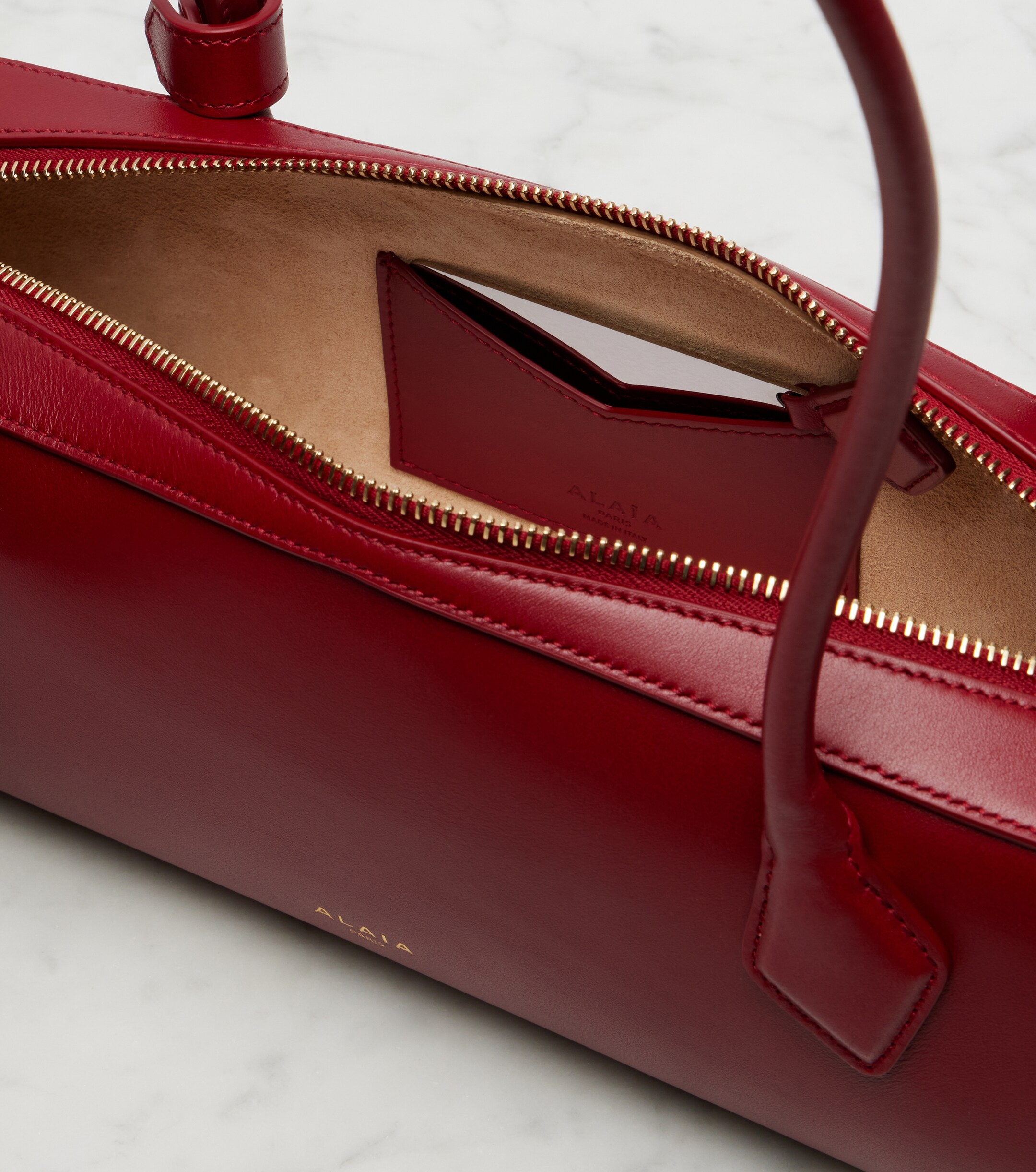 Alaïa Le Teckel Medium leather shoulder bag