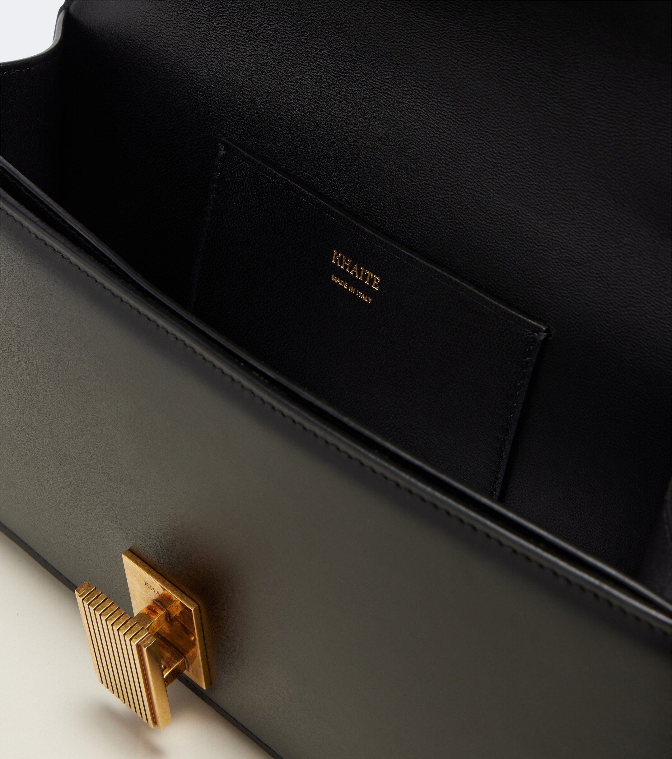 KHAITE Khaite Blake Medium leather top-handle bag