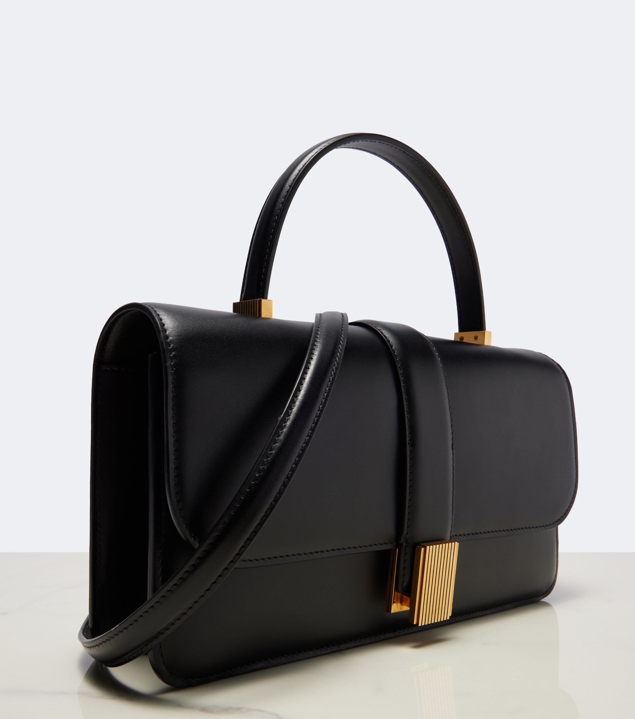 KHAITE Khaite Blake Medium leather top-handle bag