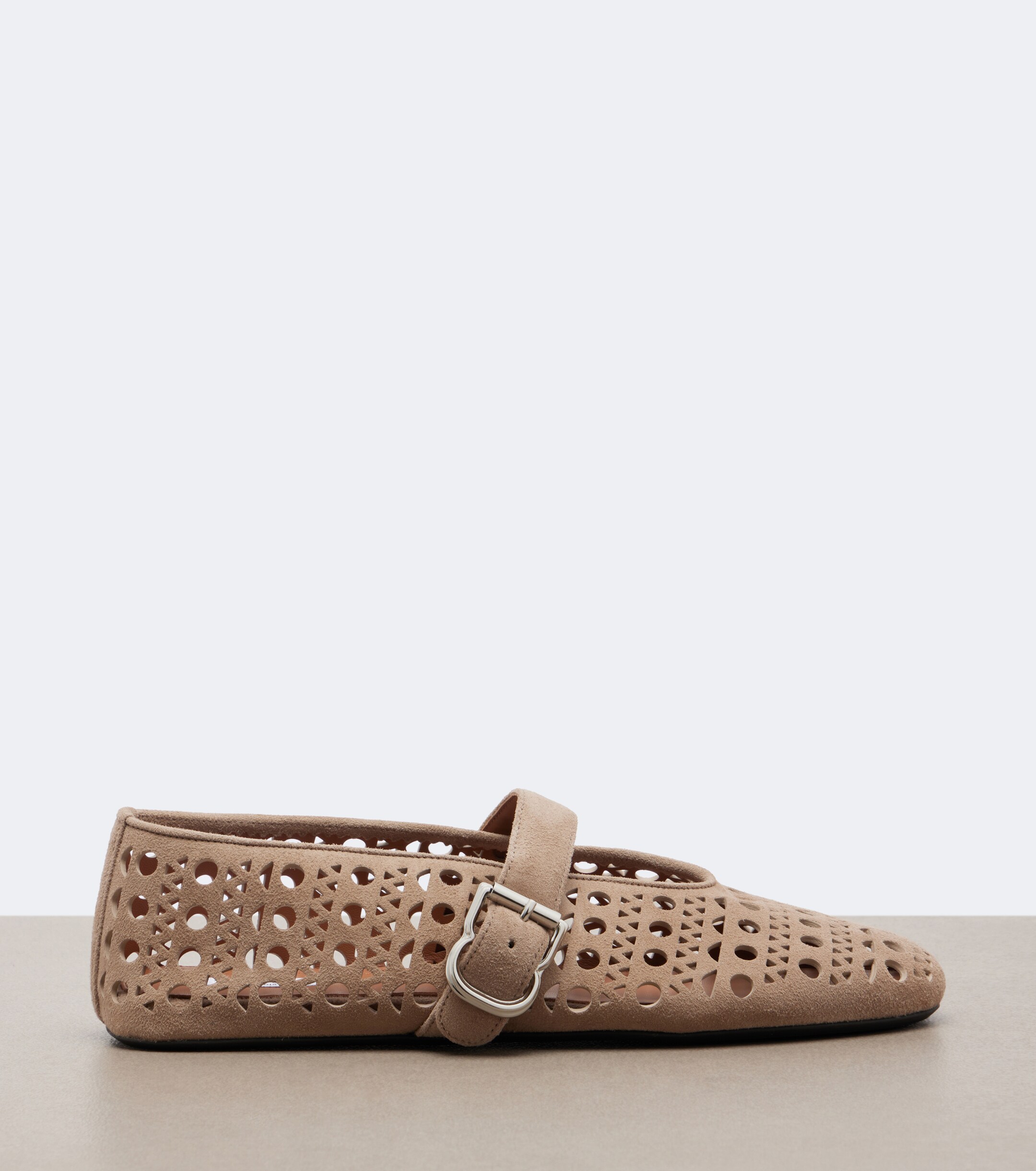 Alaïa Alaïa Vienne suede Mary Jane flats