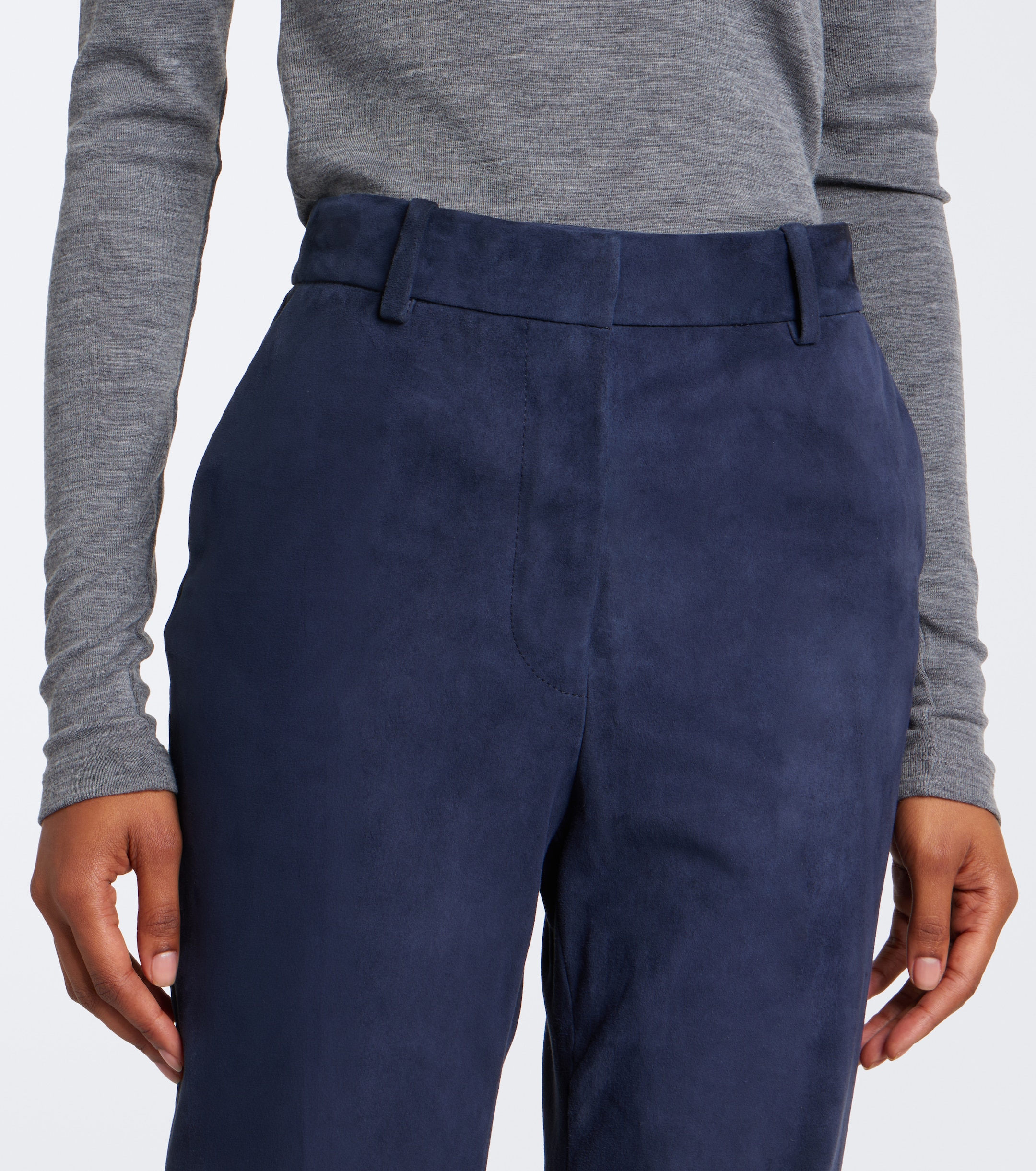 JOSEPH Joseph Tafira suede flared pants