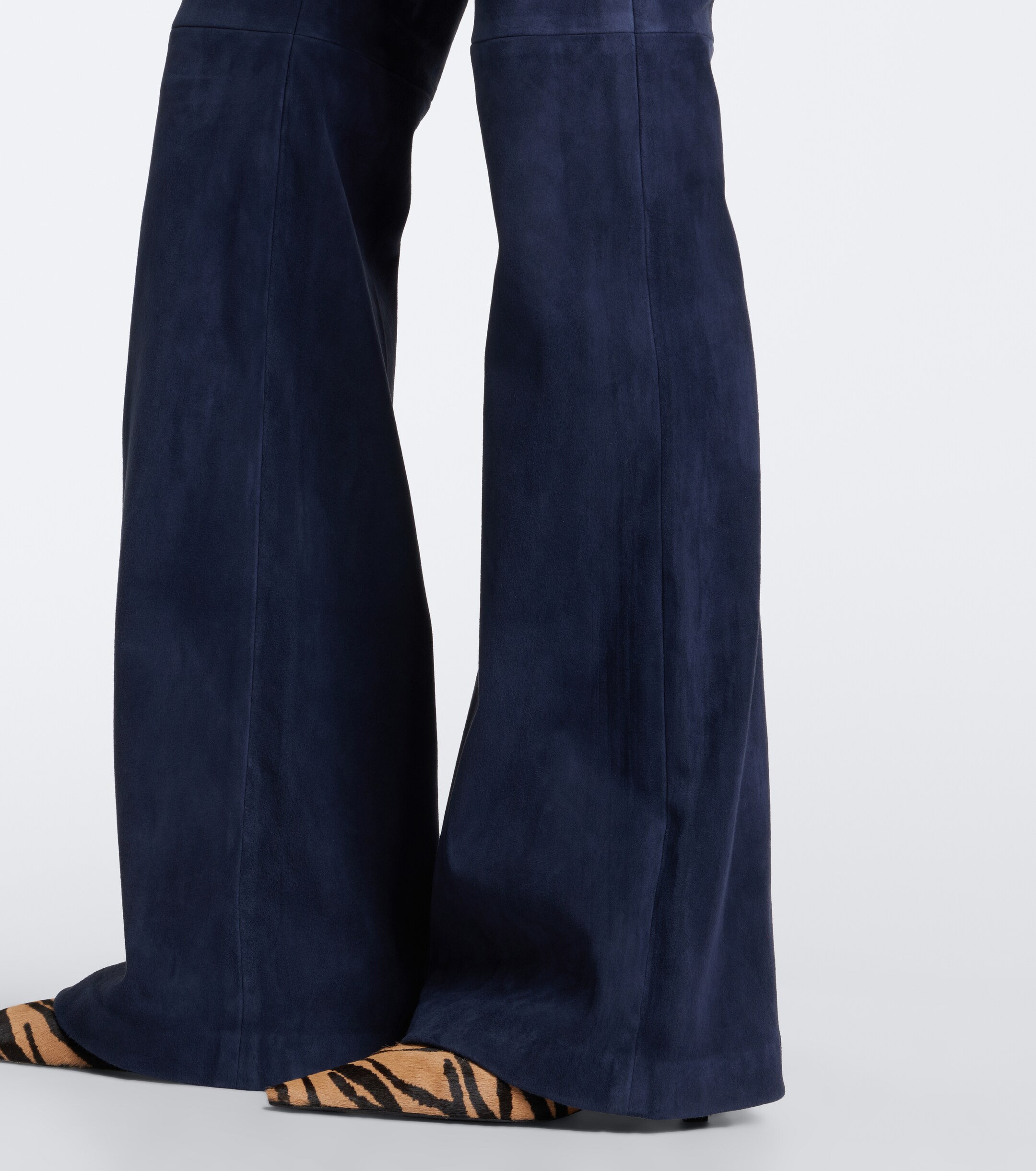 JOSEPH Joseph Tafira suede flared pants