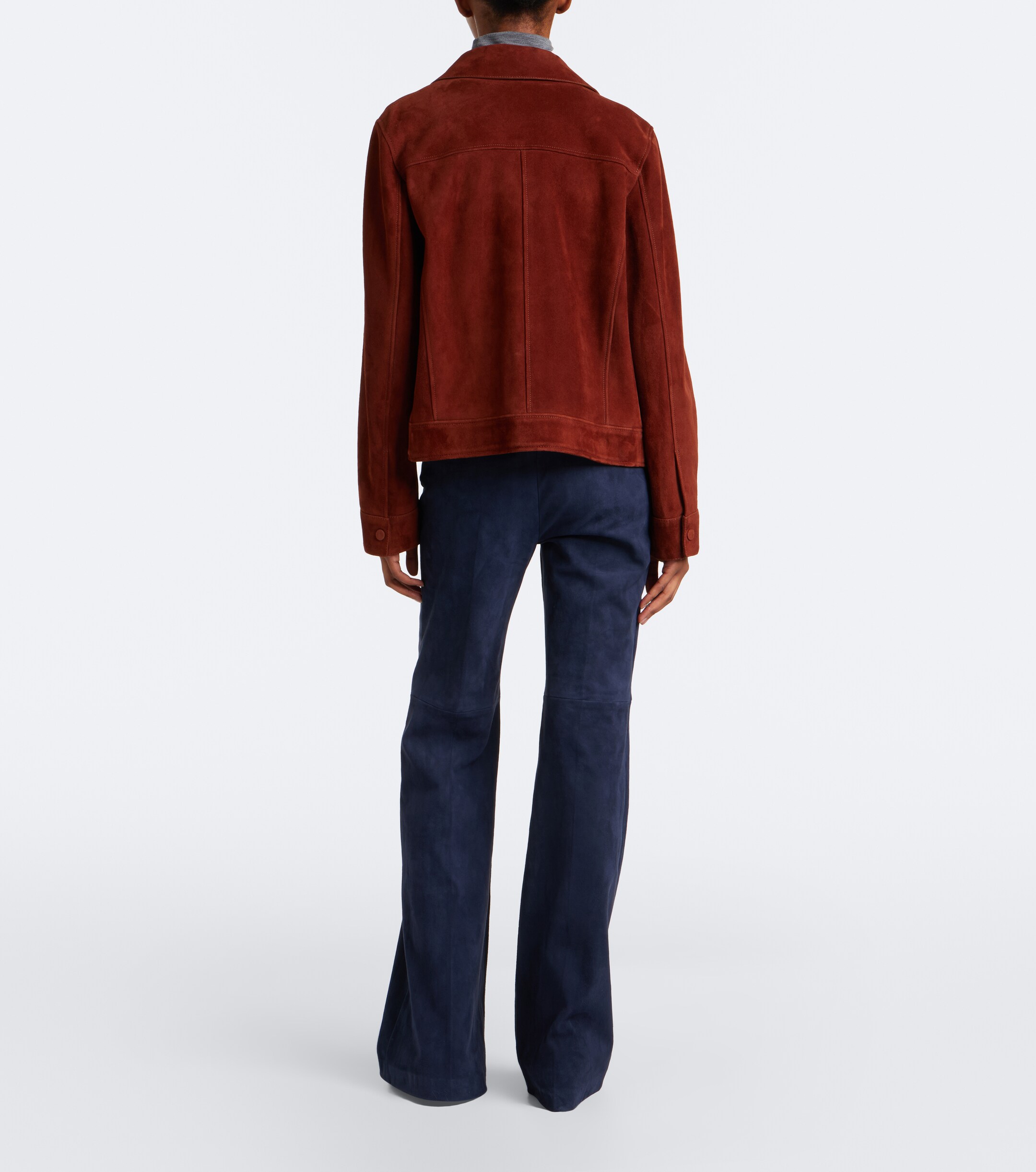JOSEPH Joseph Tafira suede flared pants