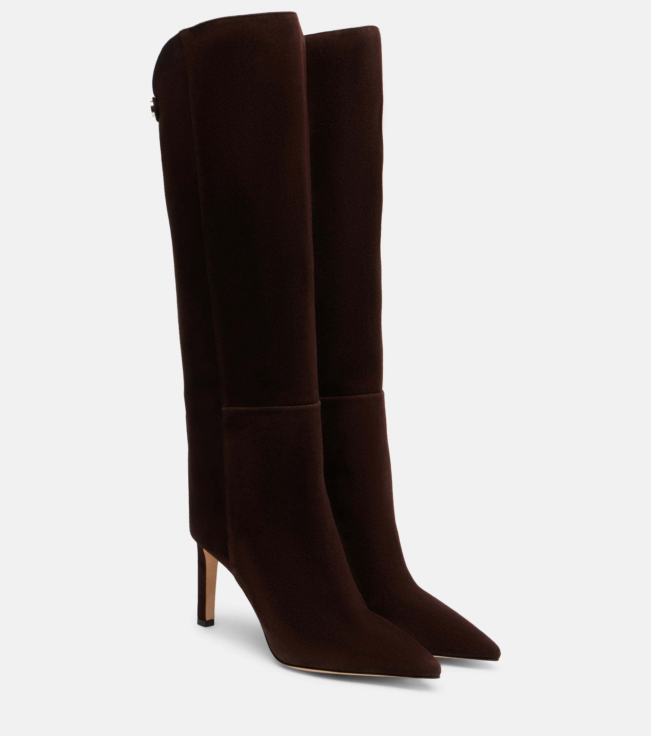 JIMMY CHOO - Alizze 85 suede knee-high boots | Plush