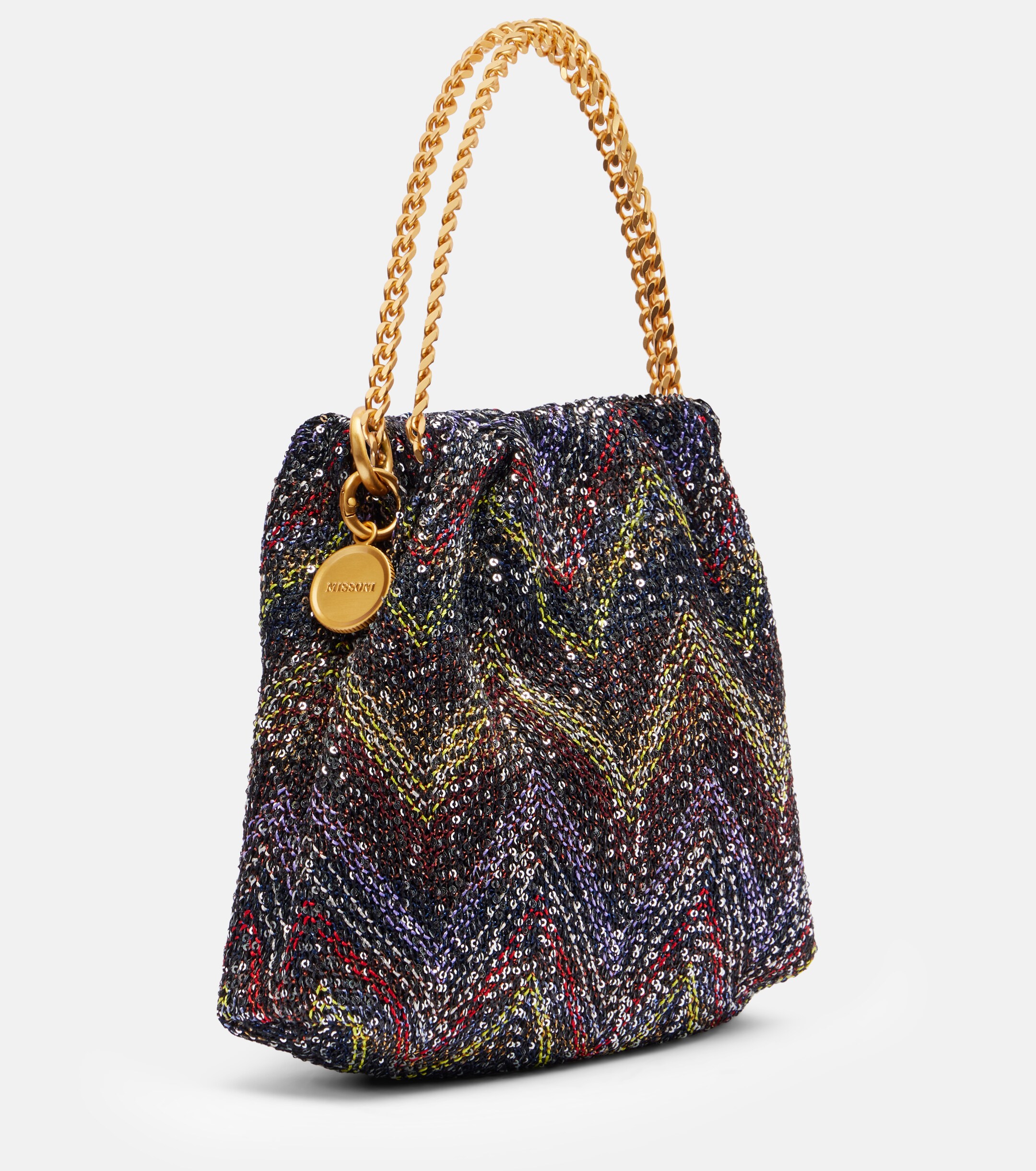 Missoni Caperdoni Small embellished pouch