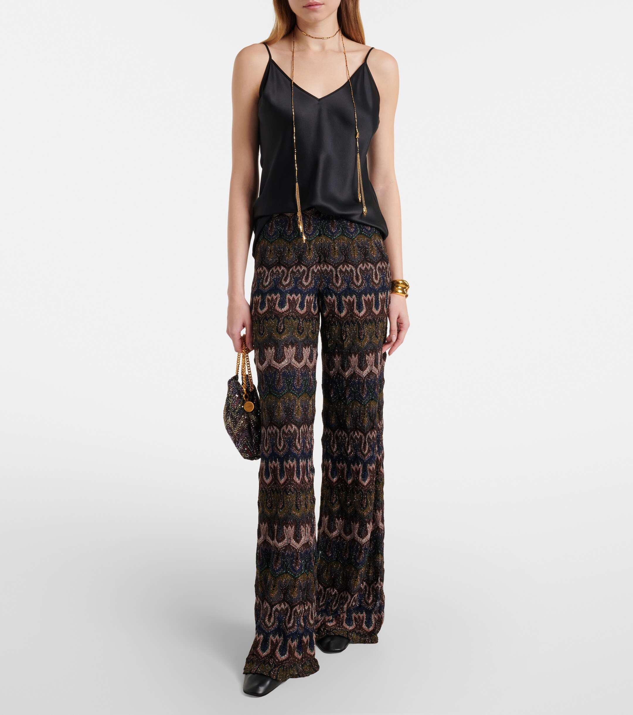 Missoni Caperdoni Small embellished pouch