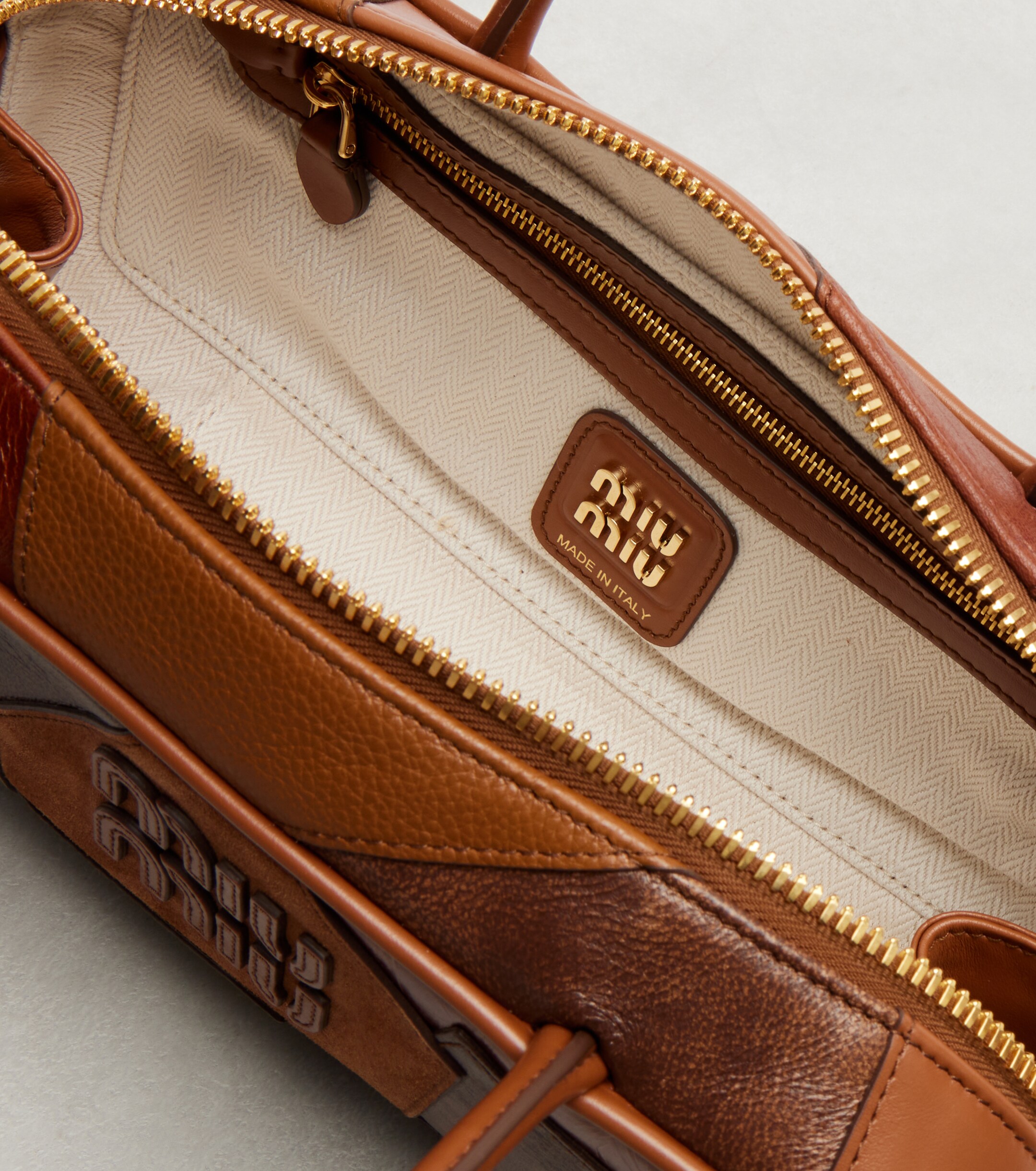 Miu Miu Beau Small leather top-handle bag