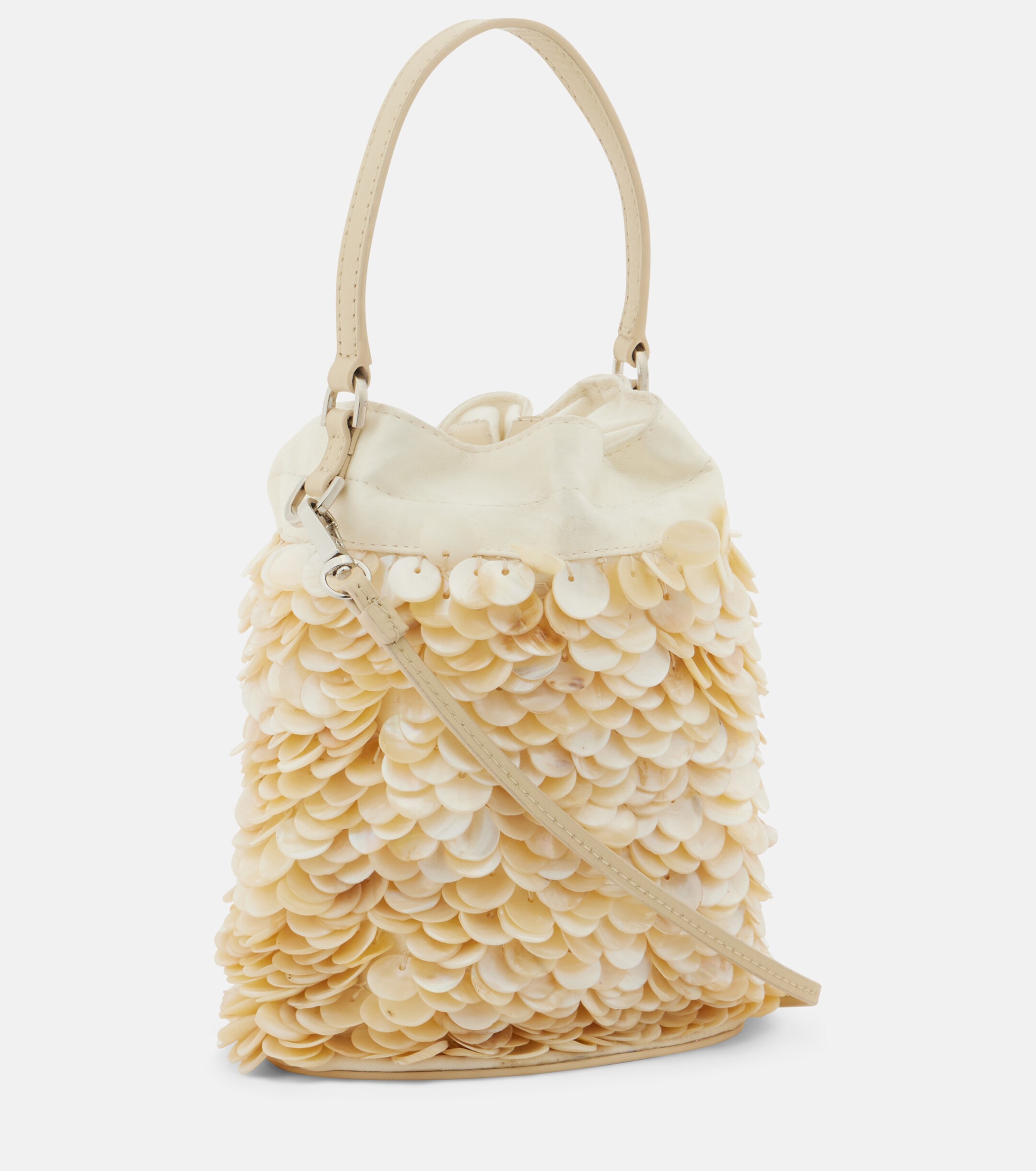 Staud Lila Mini embellished bucket bag