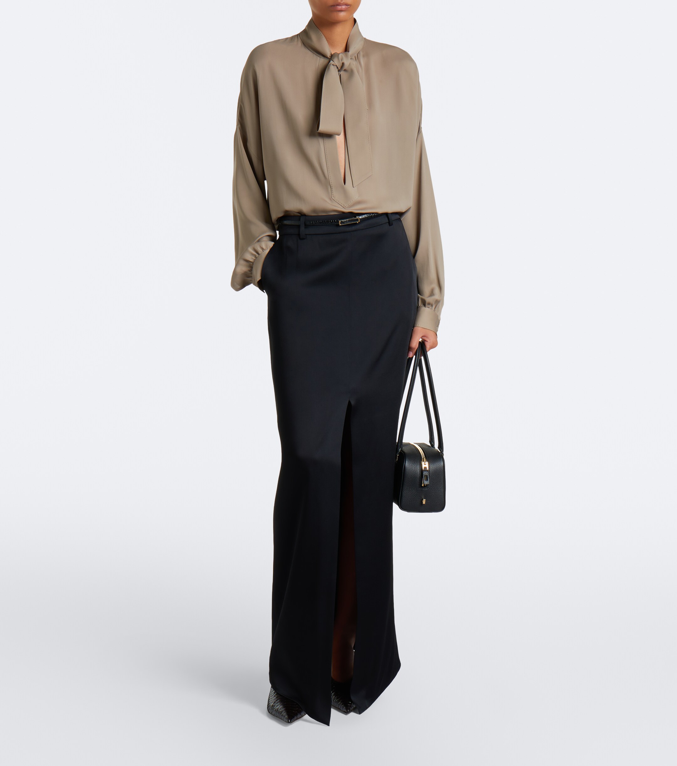 Tom Ford Tom Ford Croc-effect leather mules