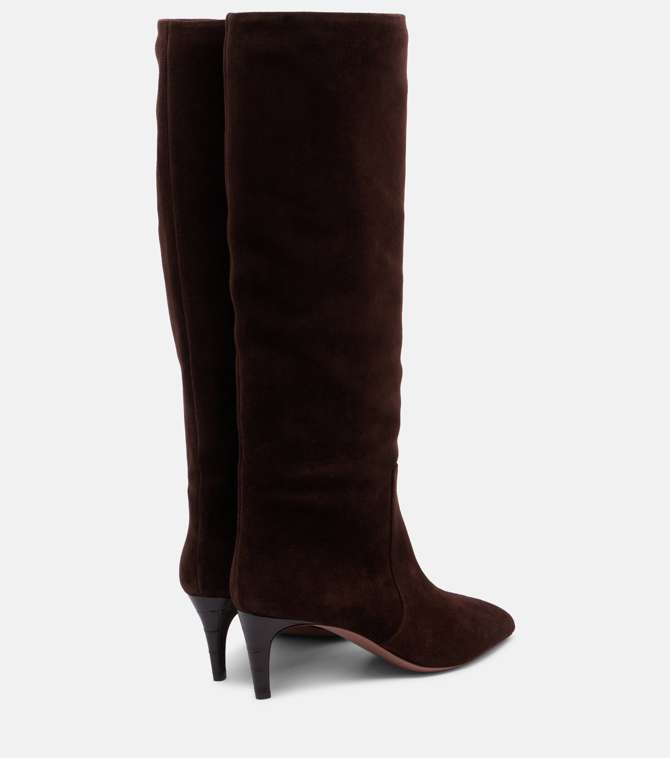 Paris Texas Paris Texas Stiletto suede knee-high boots
