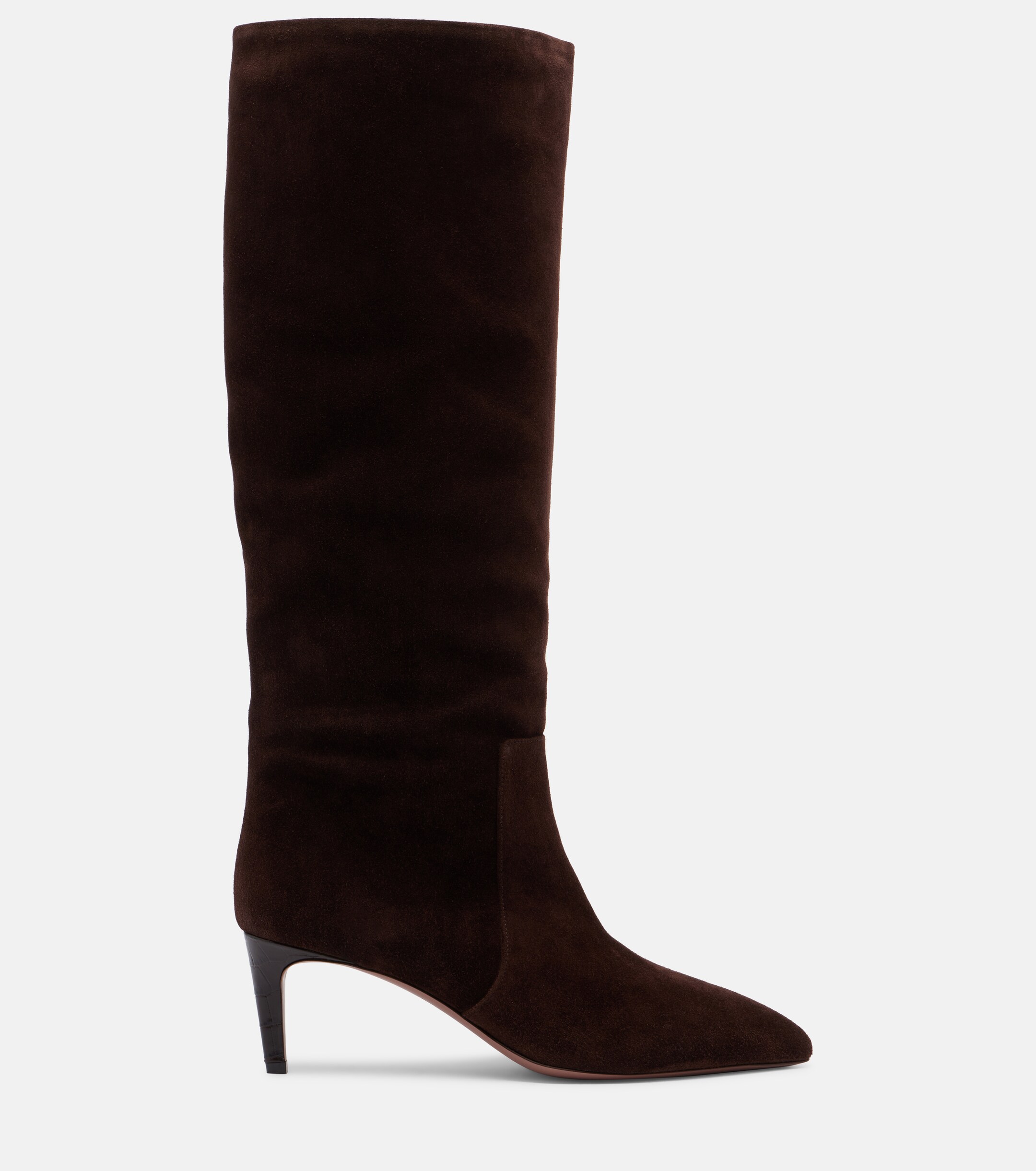 Paris Texas Paris Texas Stiletto suede knee-high boots