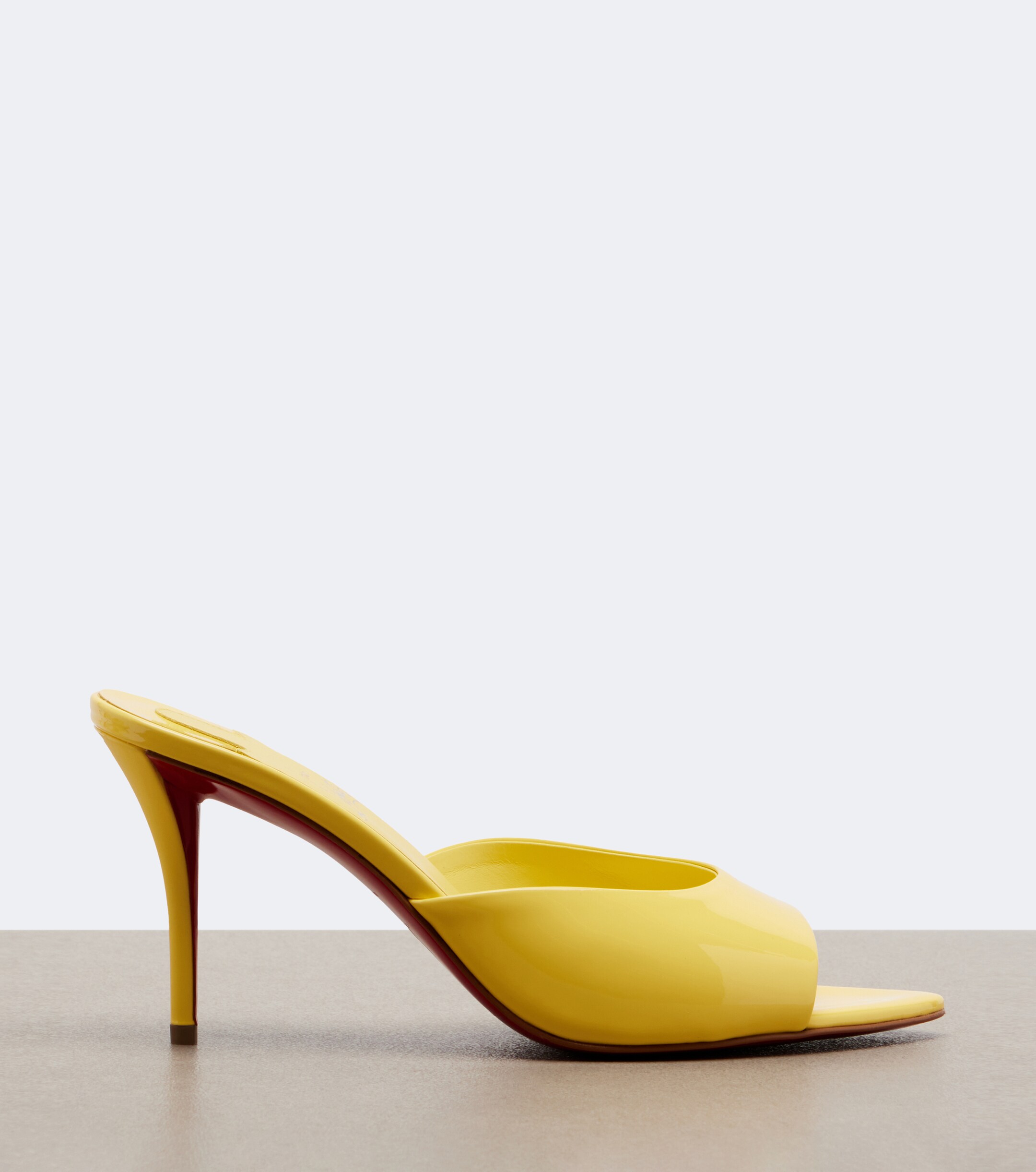 CHRISTIAN LOUBOUTIN Christian Louboutin Miss Z patent leather mules