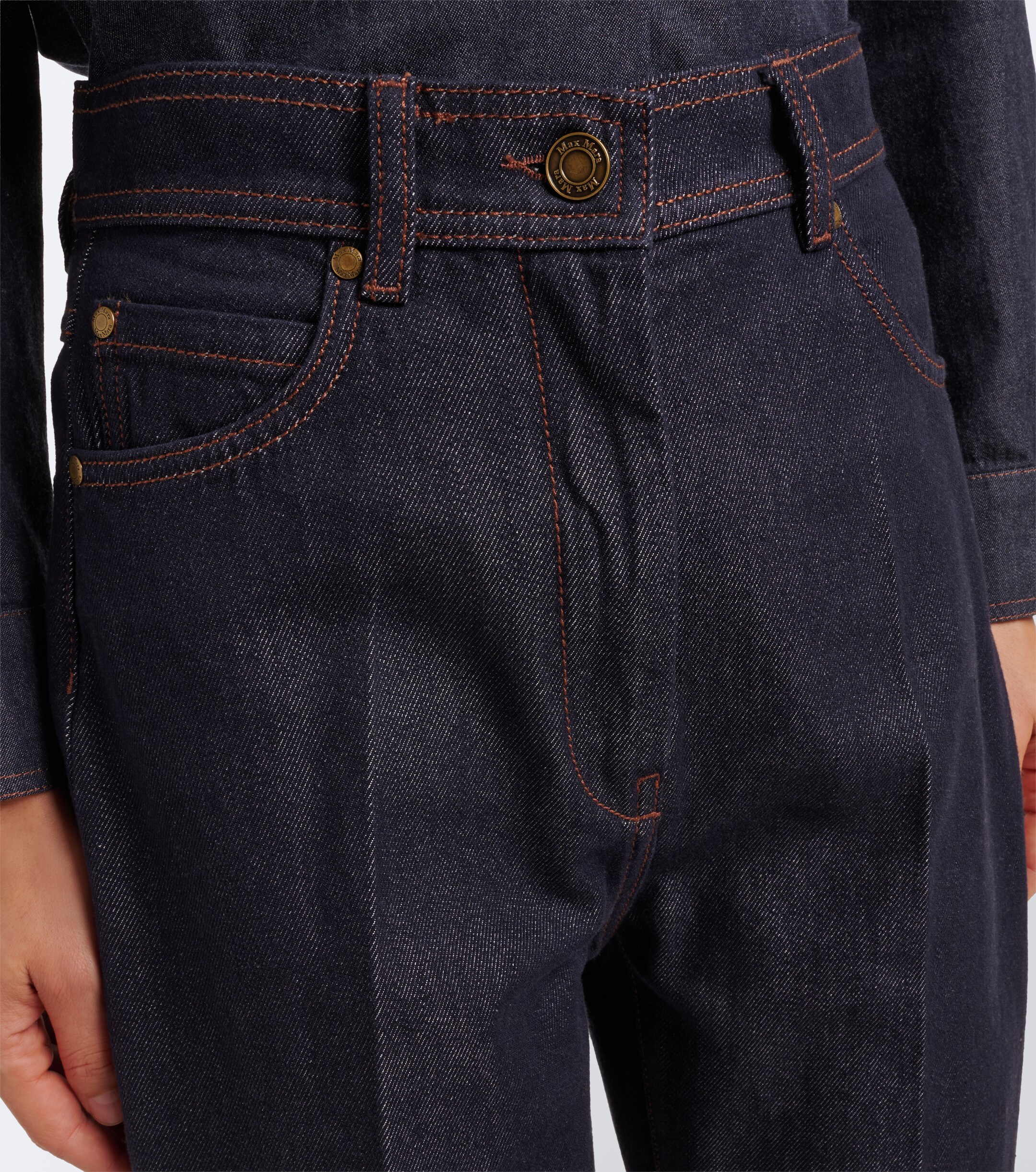 Max Mara Max Mara High-rise flared jeans