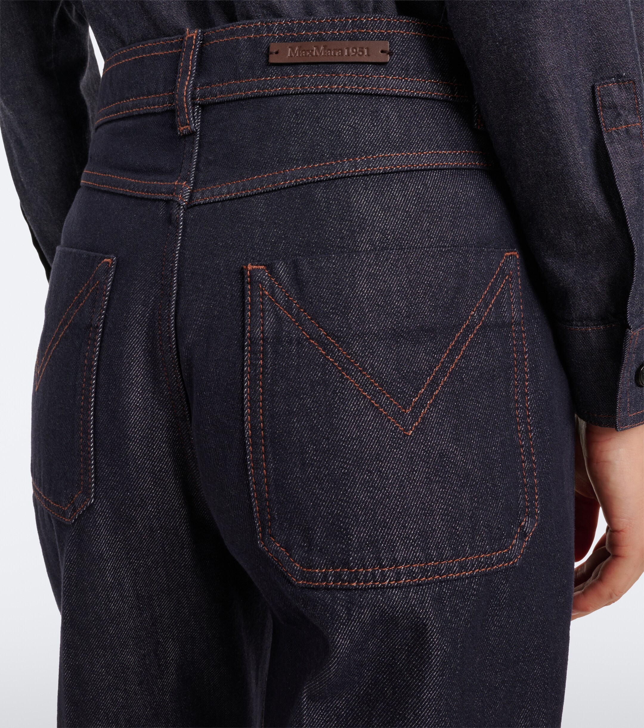 Max Mara Max Mara High-rise flared jeans