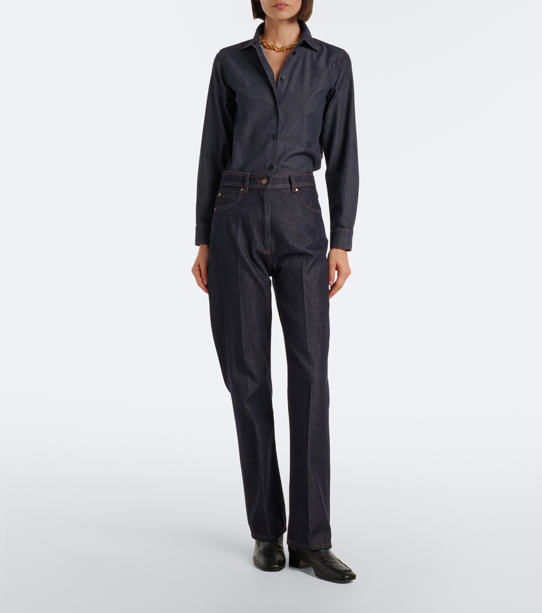 Max Mara Max Mara High-rise flared jeans