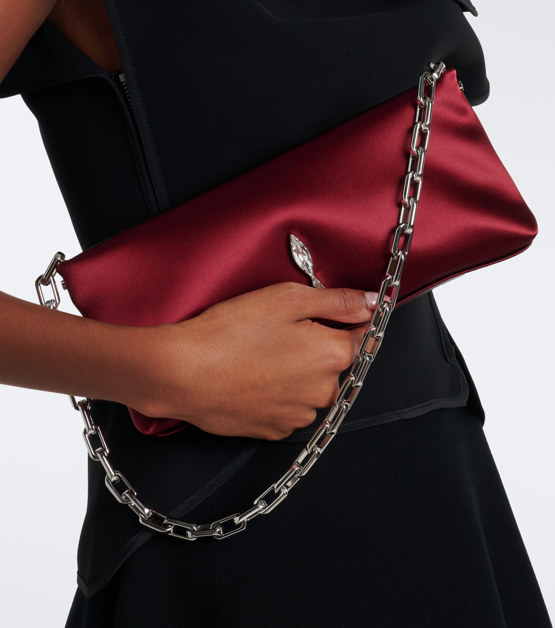 CHRISTIAN LOUBOUTIN Maykimay Small embellished clutch
