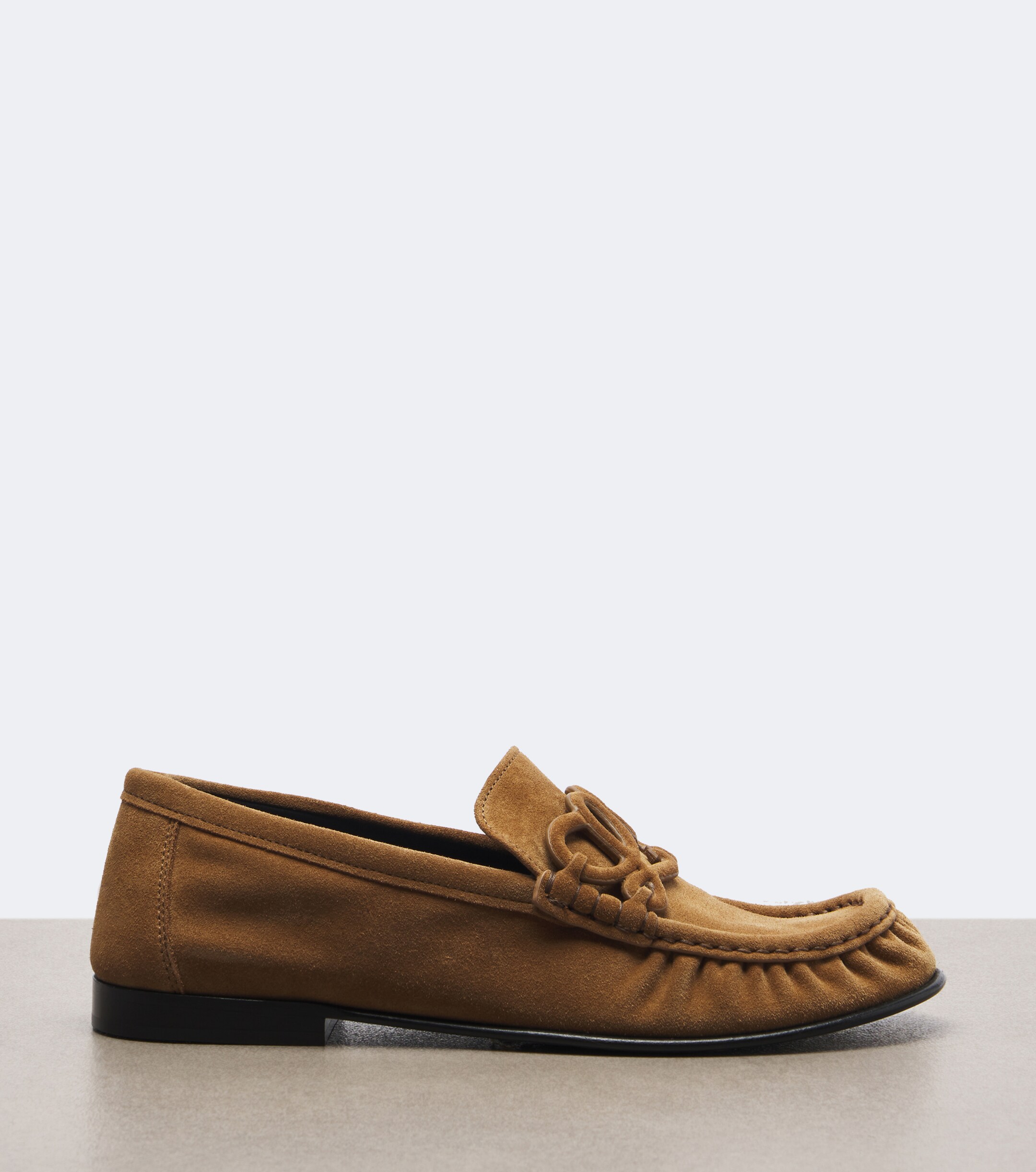 Loewe Loewe Double L suede loafers
