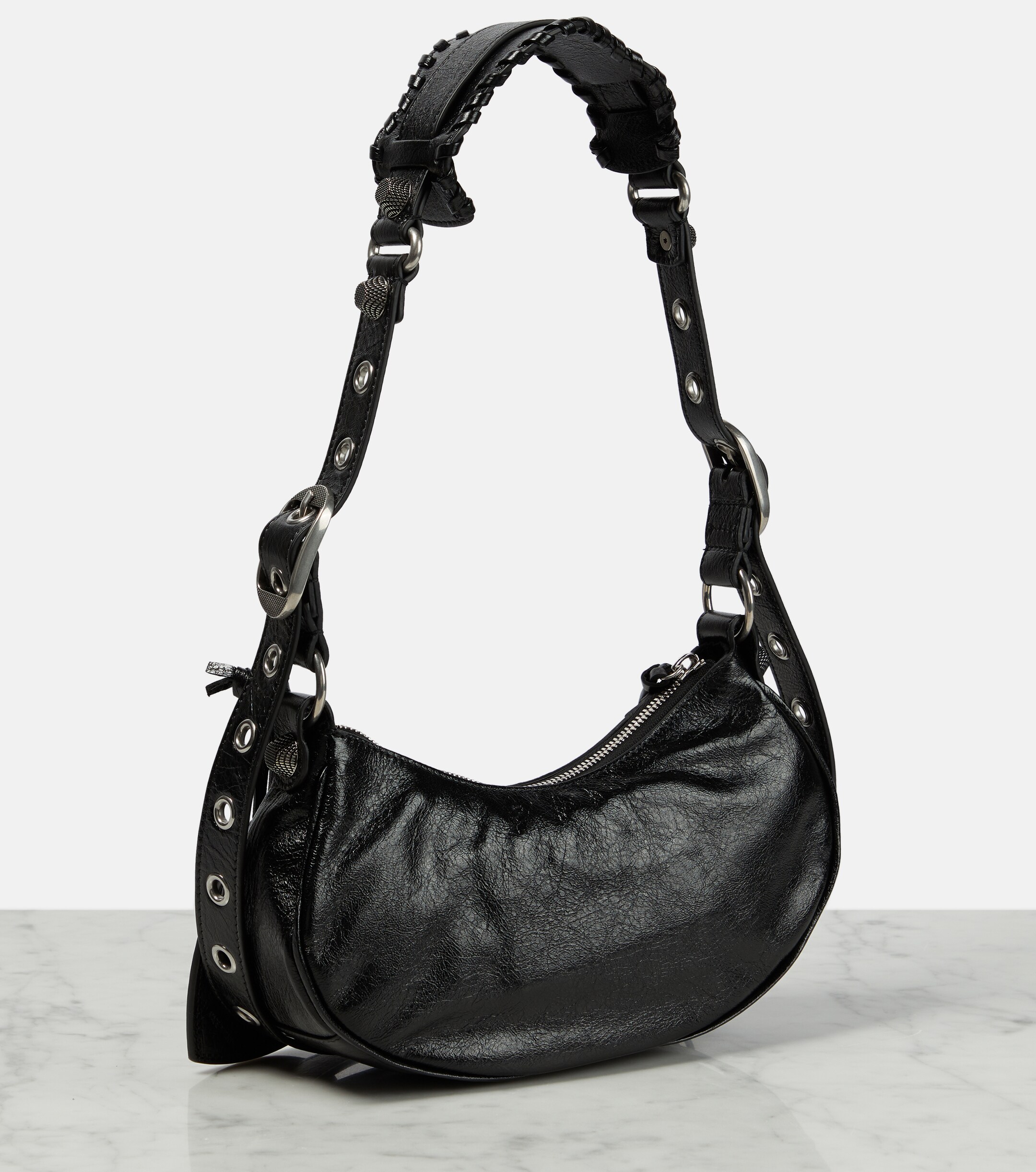 Balenciaga Le Cagole XS leather shoulder bag