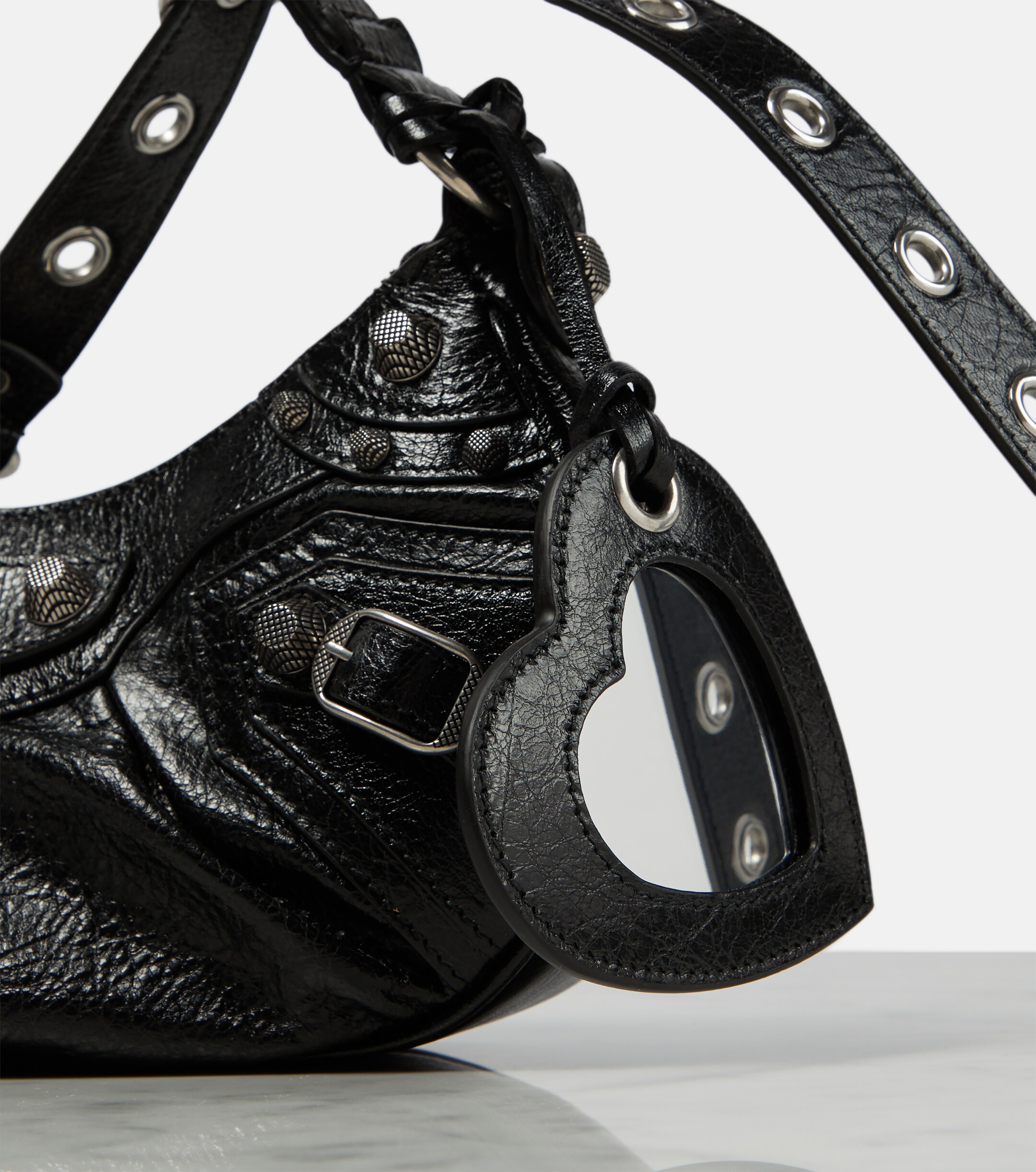 Balenciaga Le Cagole XS leather shoulder bag