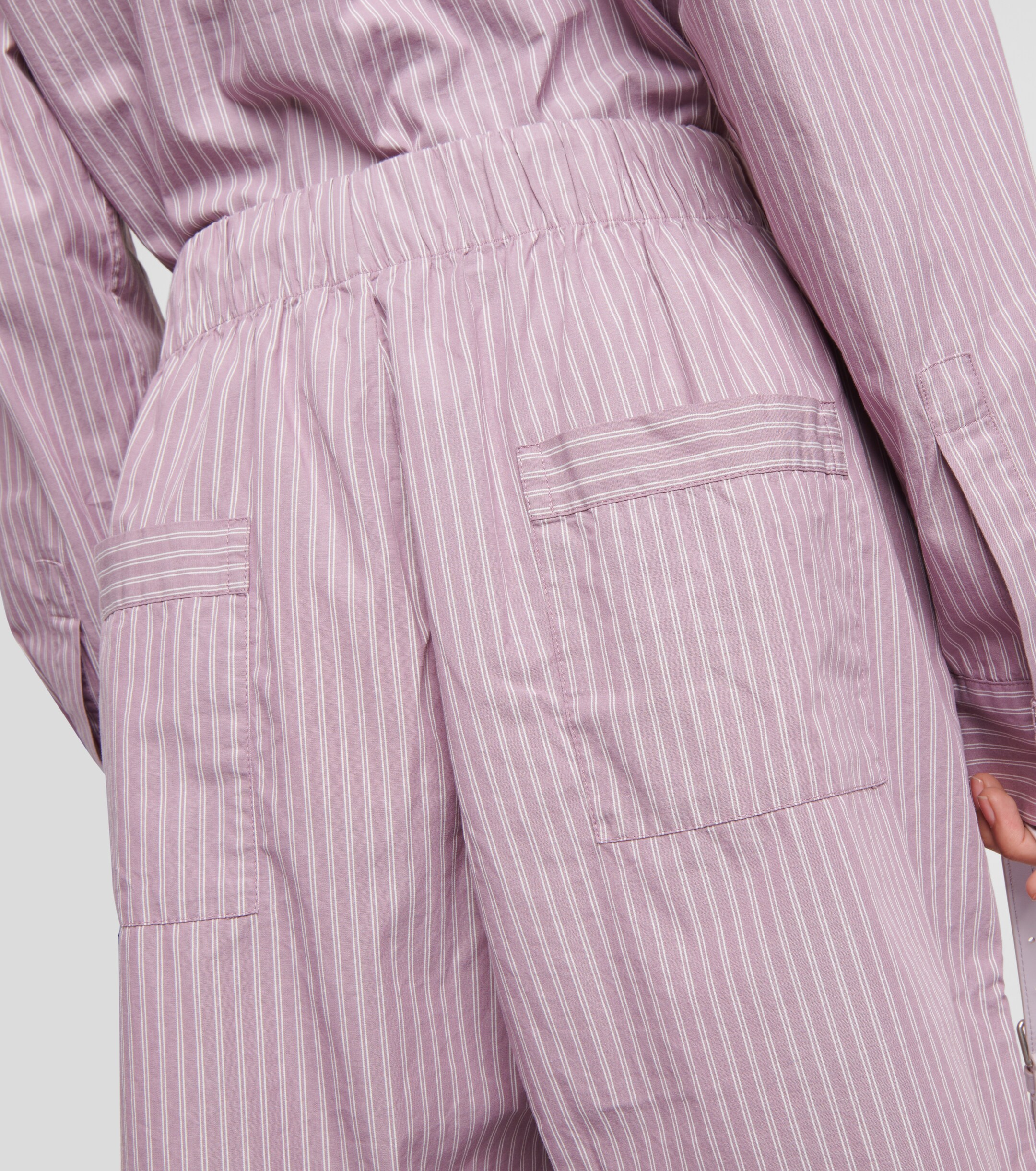 Birkenstock 1774 x Tekla striped cotton pajama shorts thumbnail