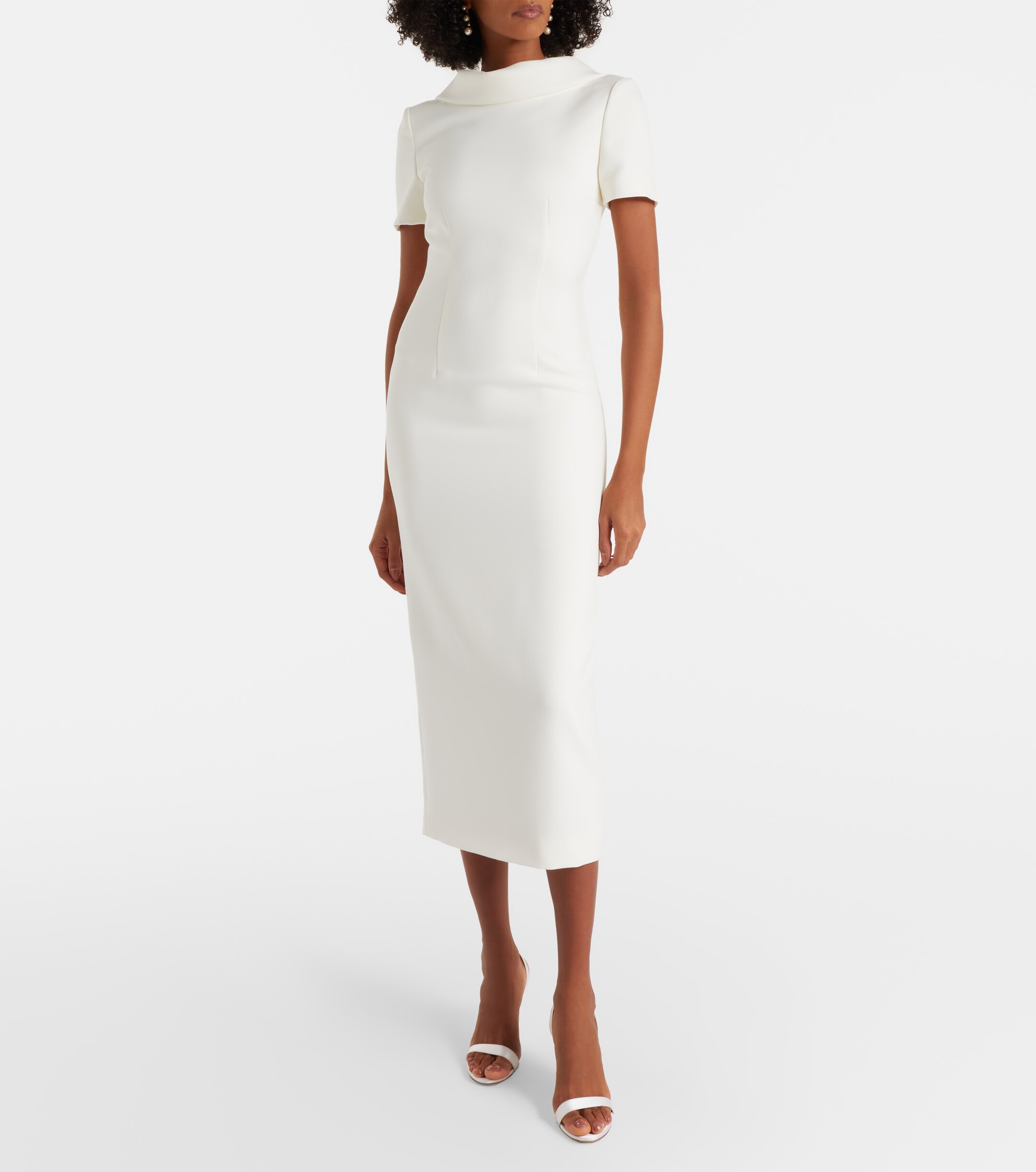 Roland Mouret Crêpe cocktail dress