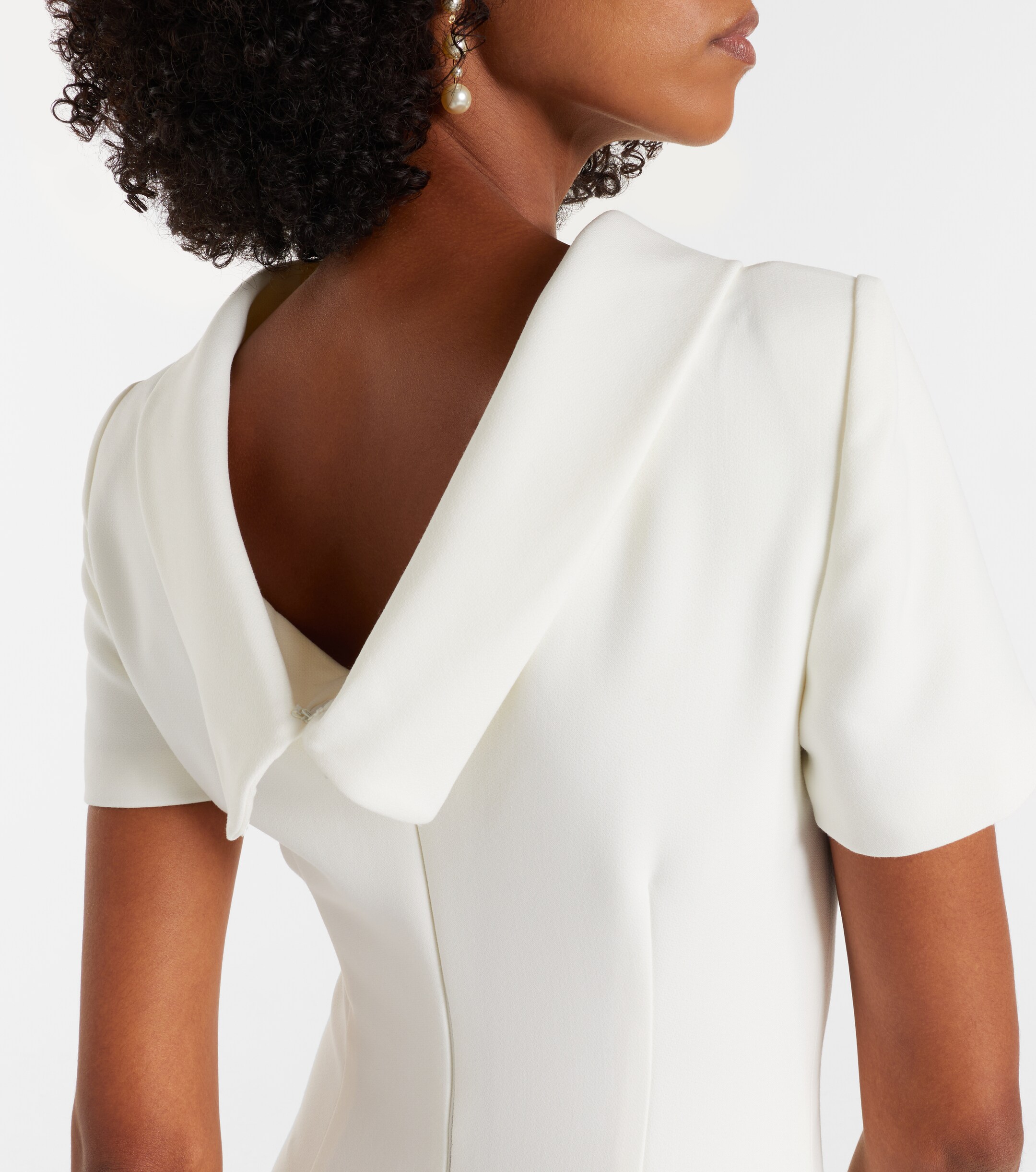 Roland Mouret Crêpe cocktail dress