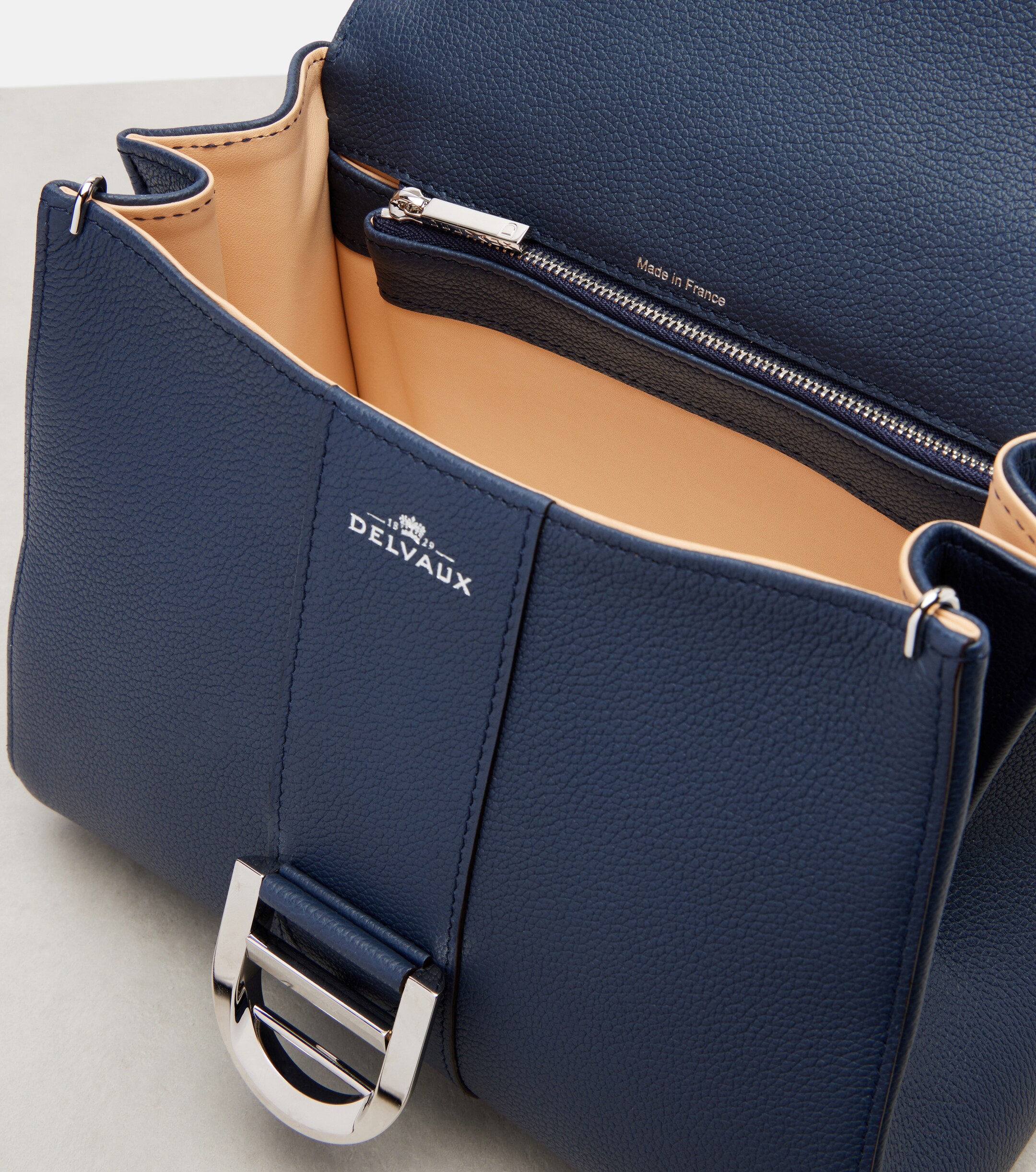 Delvaux Brillant PM leather top-handle bag thumbnail