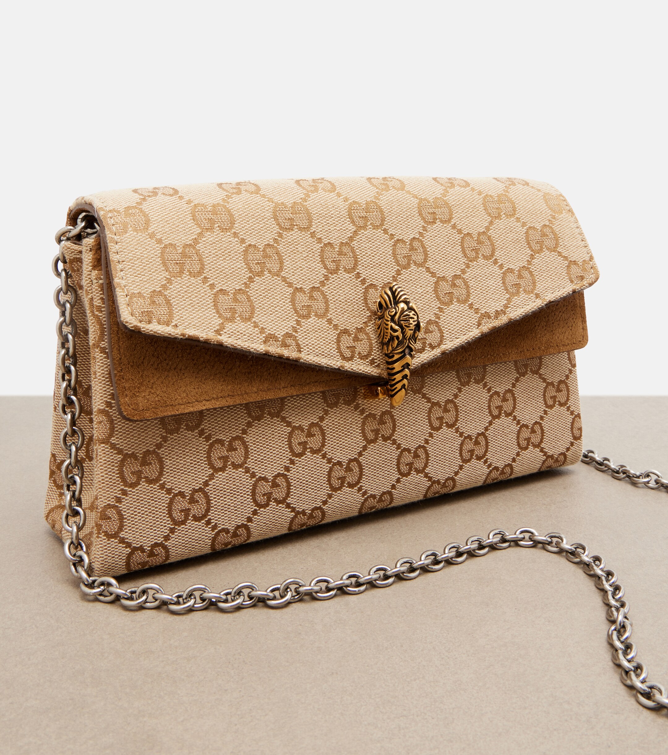 Gucci Dionysus Small GG canvas shoulder bag