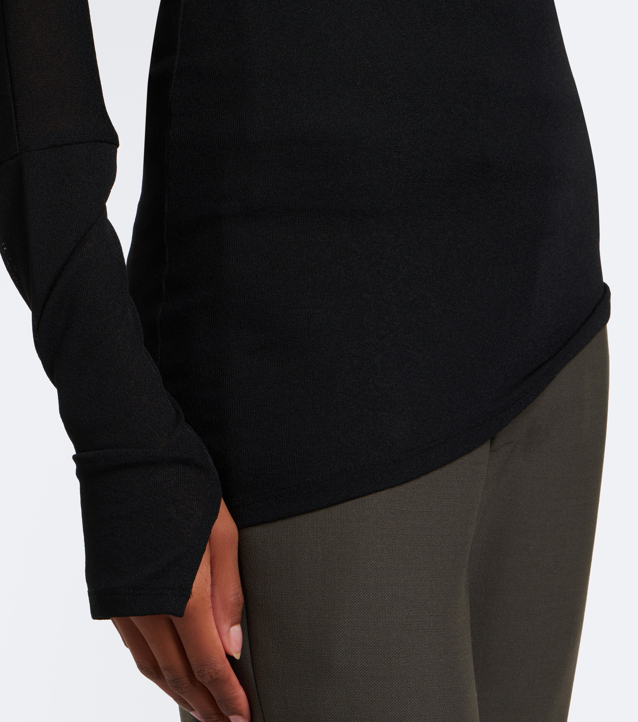 Proenza Schouler Proenza Schouler Golda draped jersey top